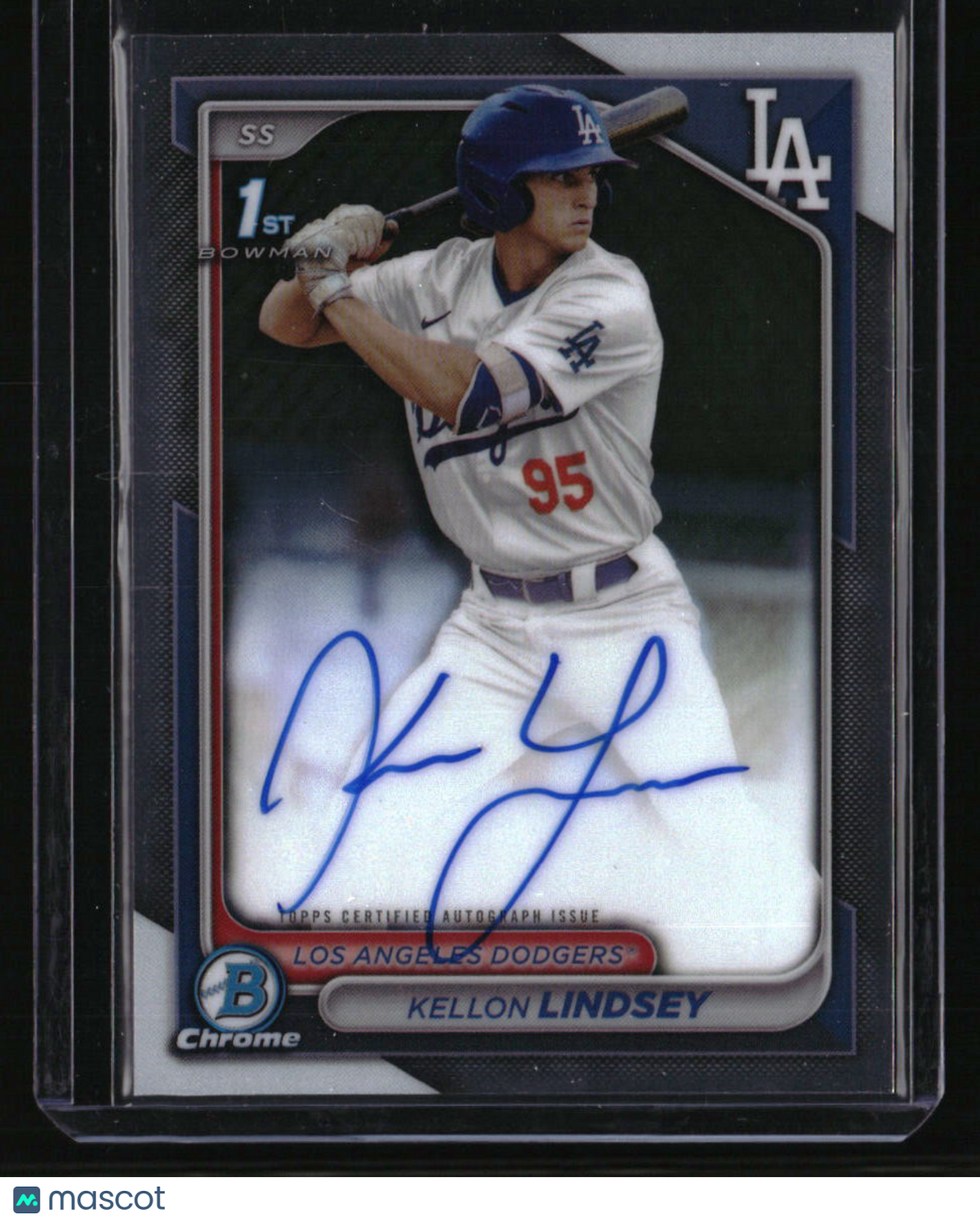 2024 Bowman Draft Kellon Lindsey Chrome Prospect Autographs