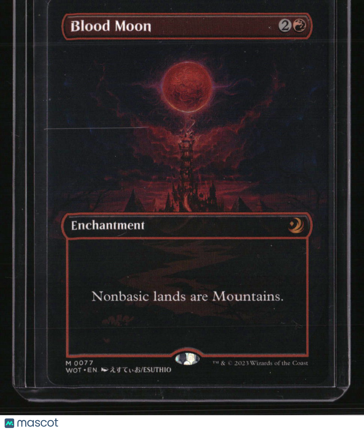 Wilds of Eldraine: Enchanting Tales Blood Moon (Anime Borderless)