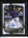 2025 Bowman Draft Ethan Hedges Chrome Prospect Autographs Refractor #/499
