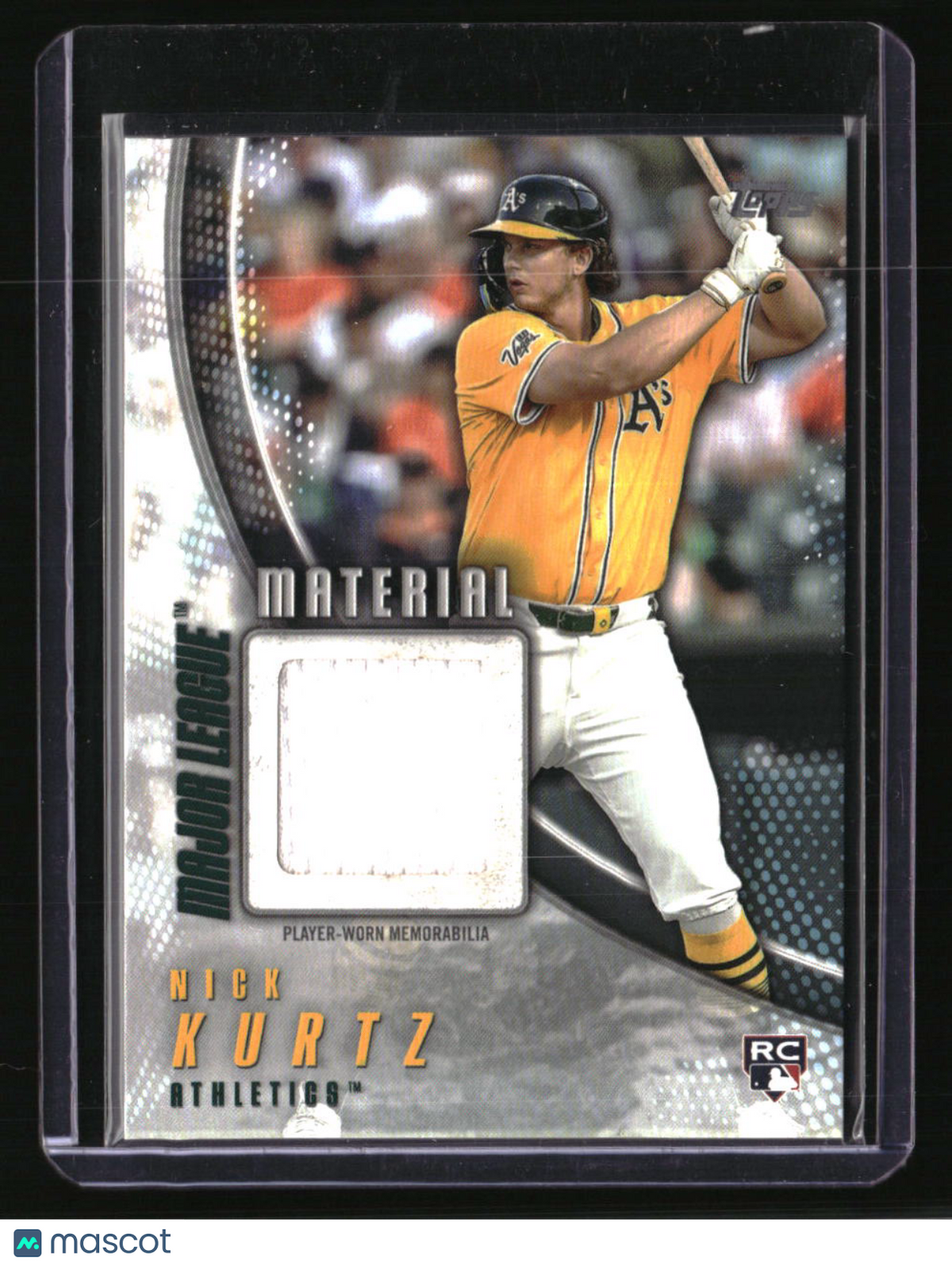 2025 Topps Update Nick Kurtz Major League Materials
