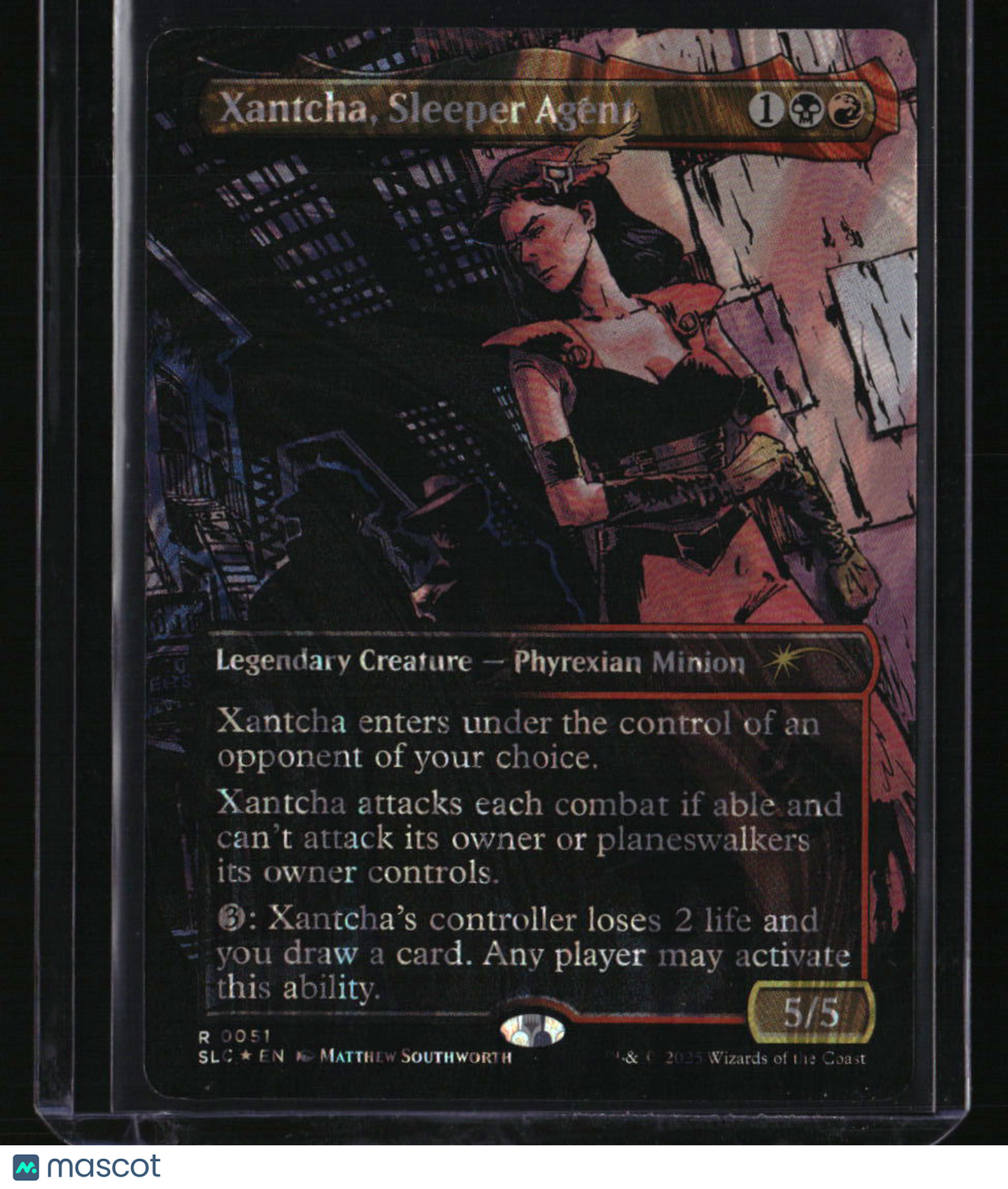 Secret Lair Countdown Kit Xantcha, Sleeper Agent (Halo Foil)