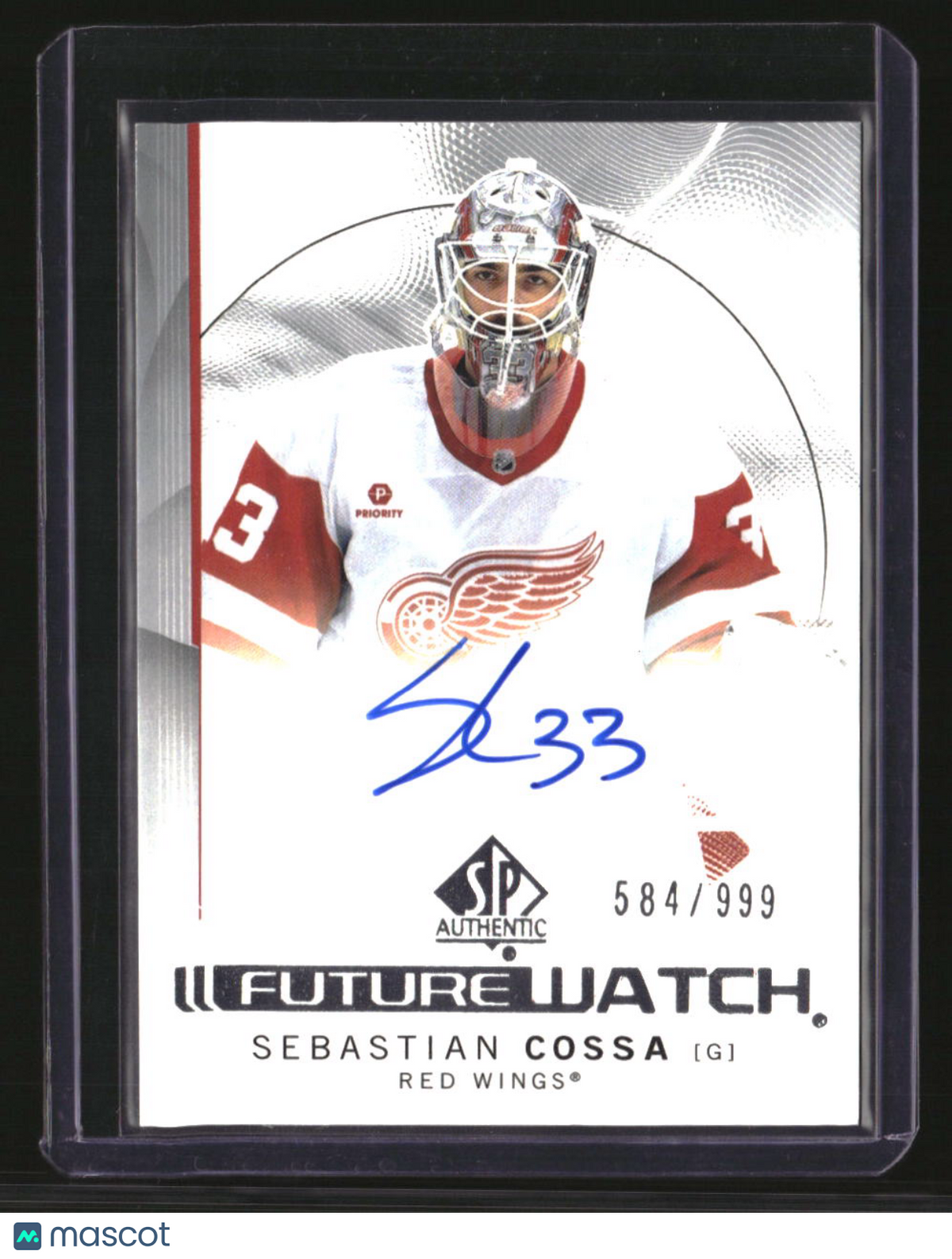 2024-25 SP Authentic Sebastian Cossa #/999