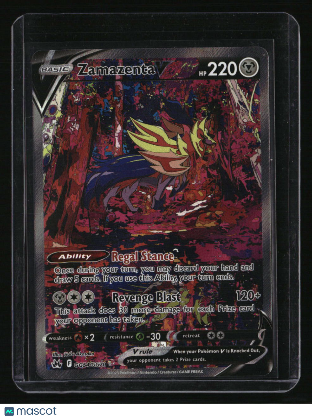 SWSH: Crown Zenith: Galarian Gallery Zamazenta V