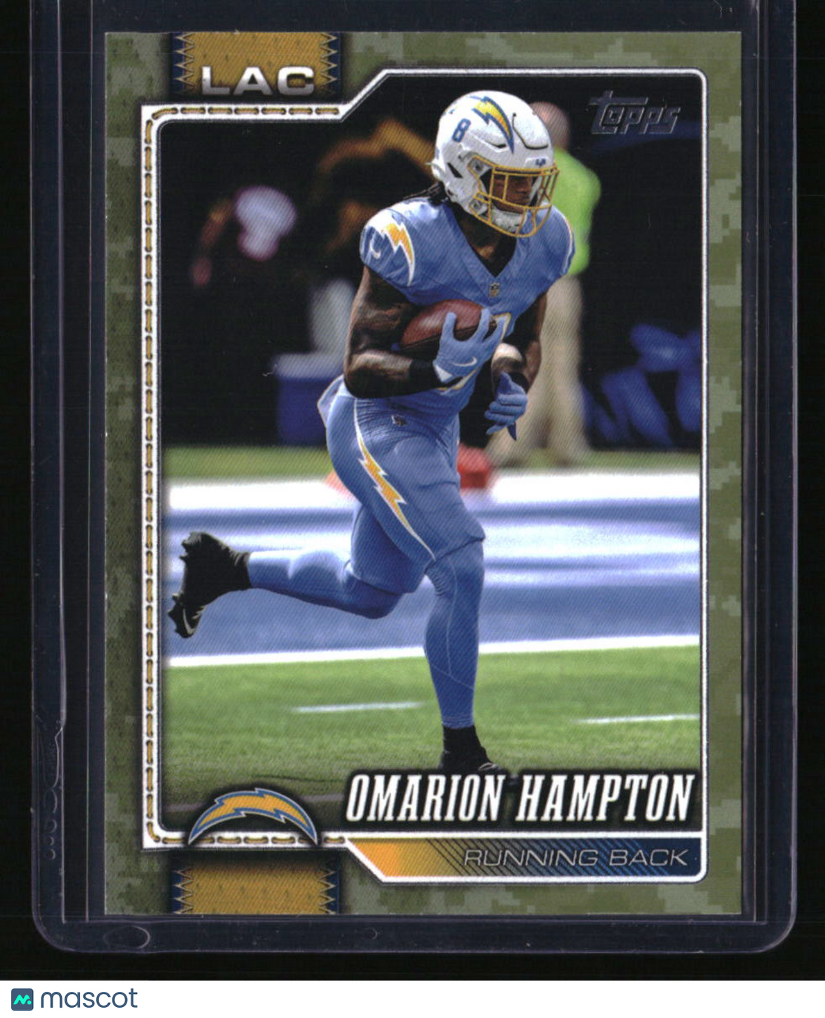 2026 Topps Flagship Omarion Hampton Camo #/25