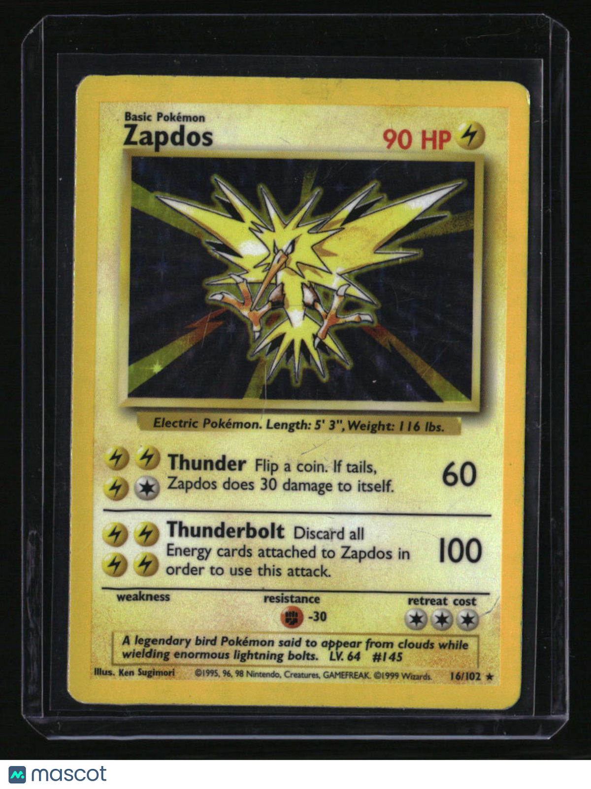 Base Set Zapdos