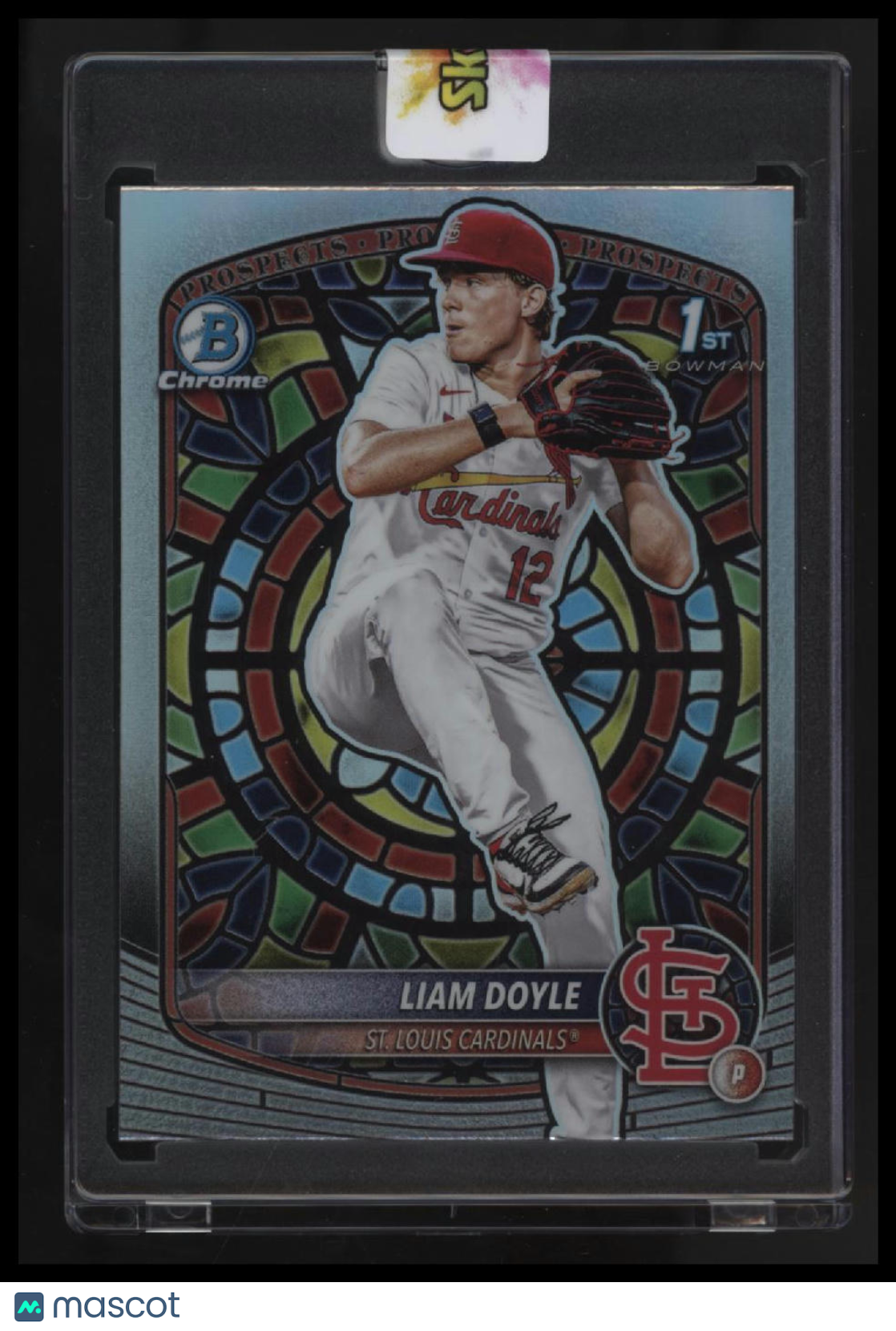 2025 Bowman Draft Liam Doyle Chrome Stained Glass