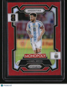 2026 Panini Prizm Monopoly FIFA World Cup Lionel Messi Red Prizms
