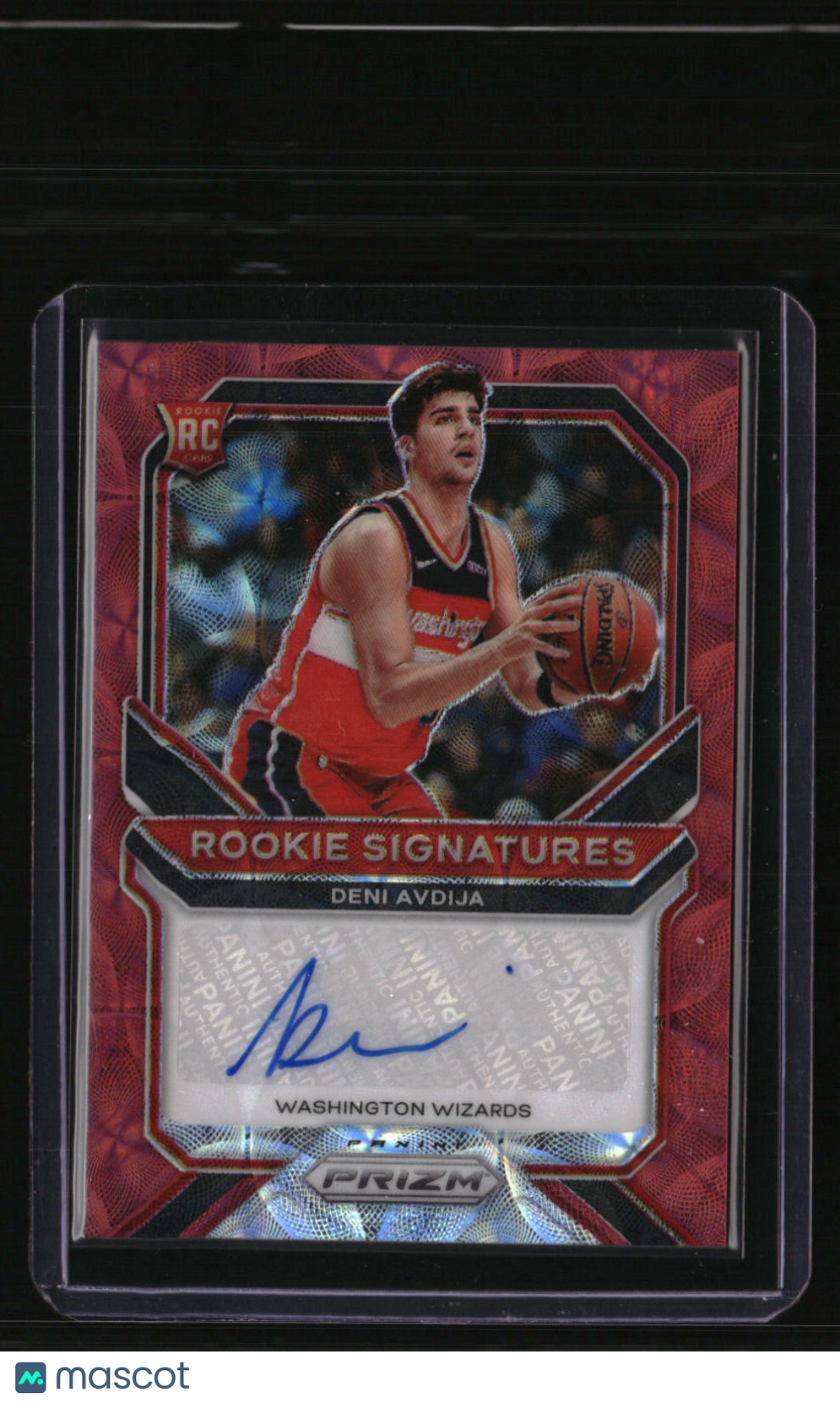 2020-21 Panini Prizm Deni Avdija Rookie Signatures Prizms Choice