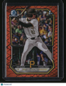 2026 Bowman Jared Jones Chrome Prospects Reptilian Orange Refractor #/25