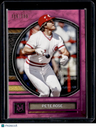 2025 Topps Museum Collection Pete Rose Pink Sapphire #/199