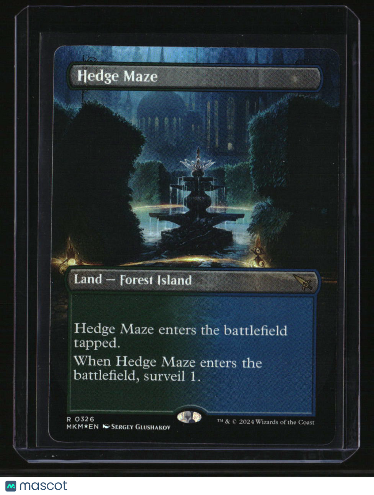 Murders at Karlov Manor Hedge Maze (Borderless) Foil