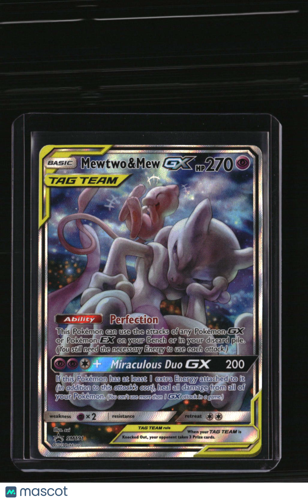 SM Promos Mewtwo & Mew GX