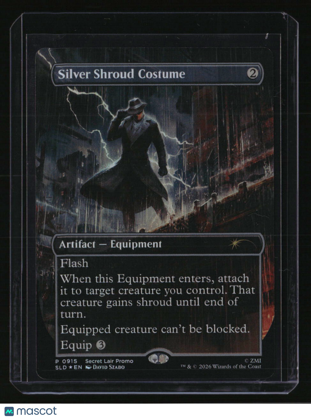 Secret Liar Drop Series Silver Shroud Costume (Foil)