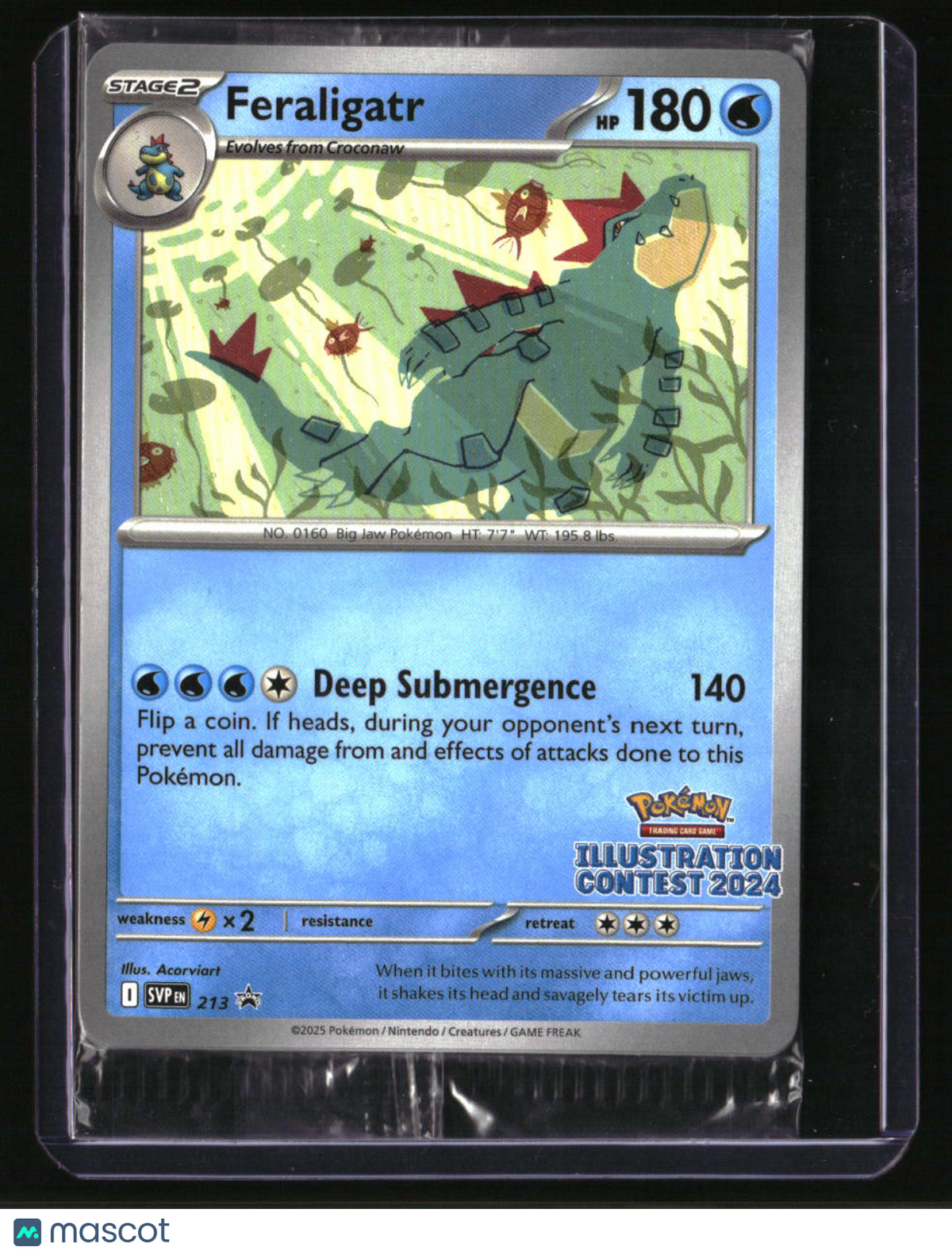 SV: Scarlet & Violet Promo Cards Feraligatr Sealed