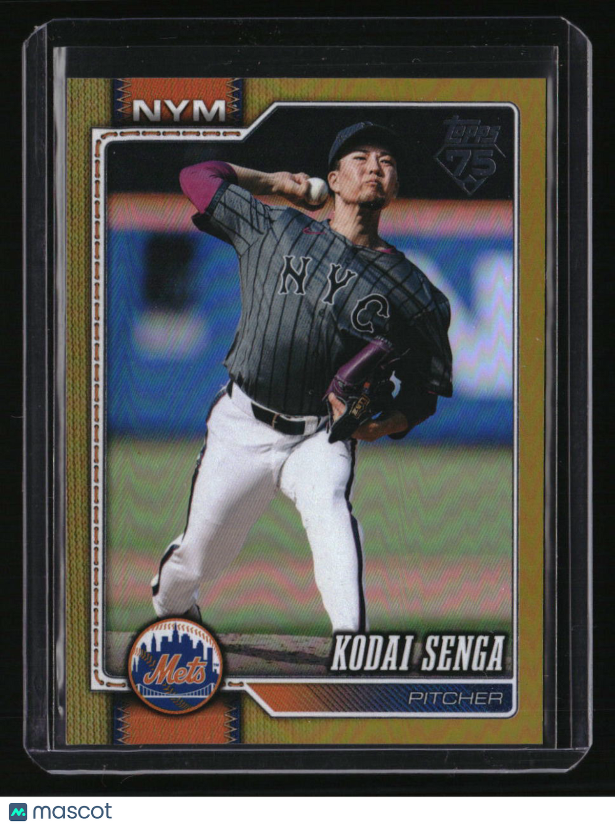 2026 Topps Kodai Senga Gold Rainbow Foil #/50