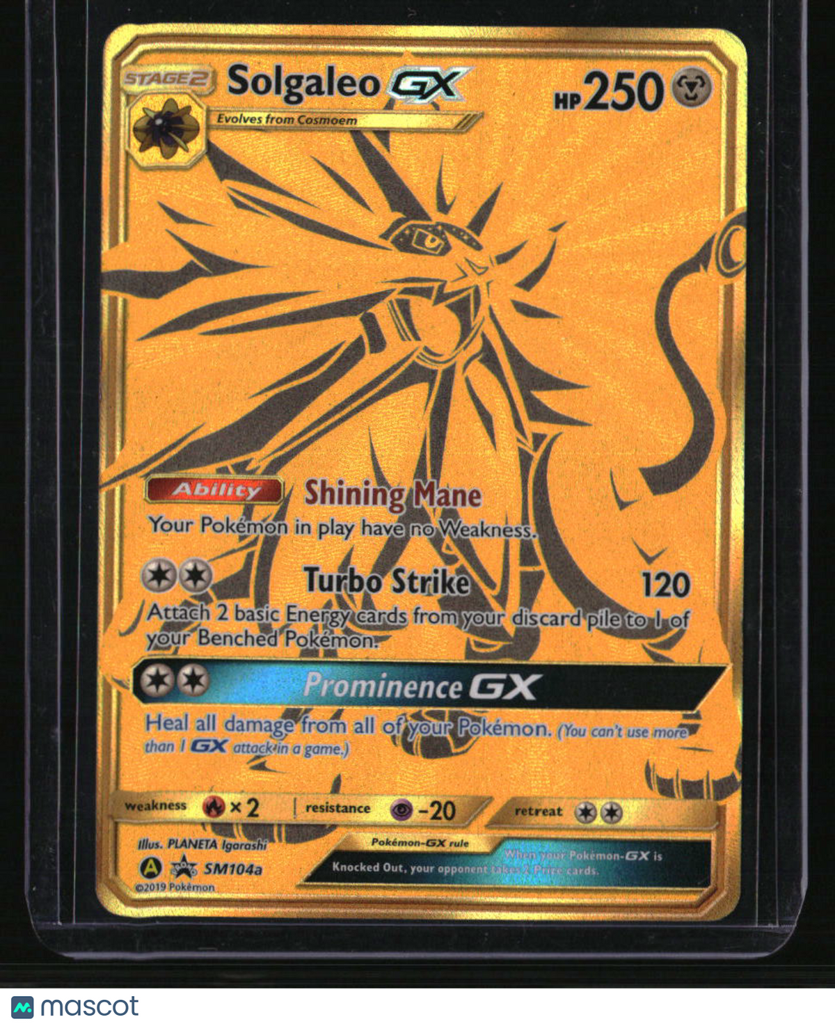 SM Promos Solgaleo GX
