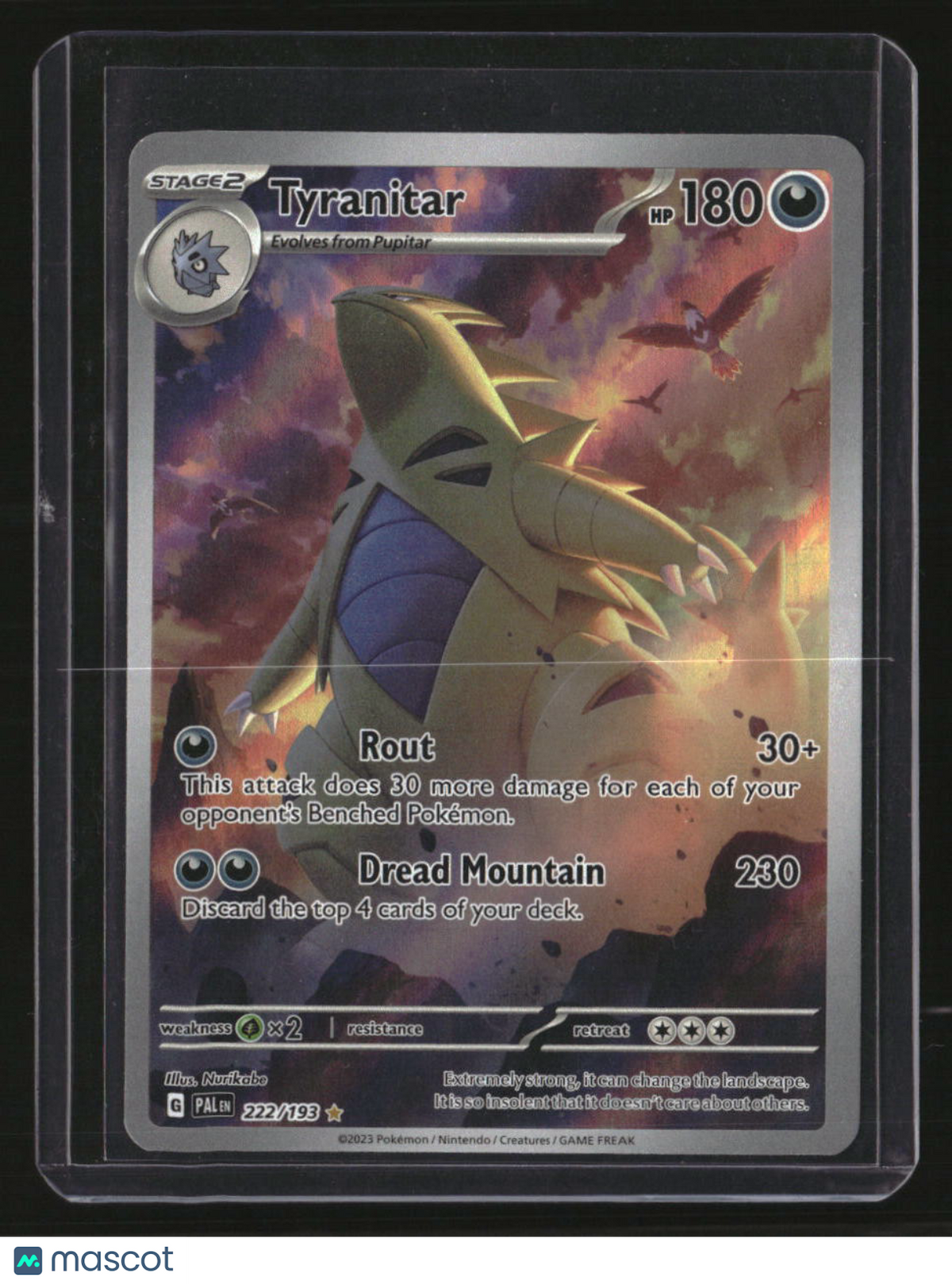 SV02: Paldea Evolved Tyranitar