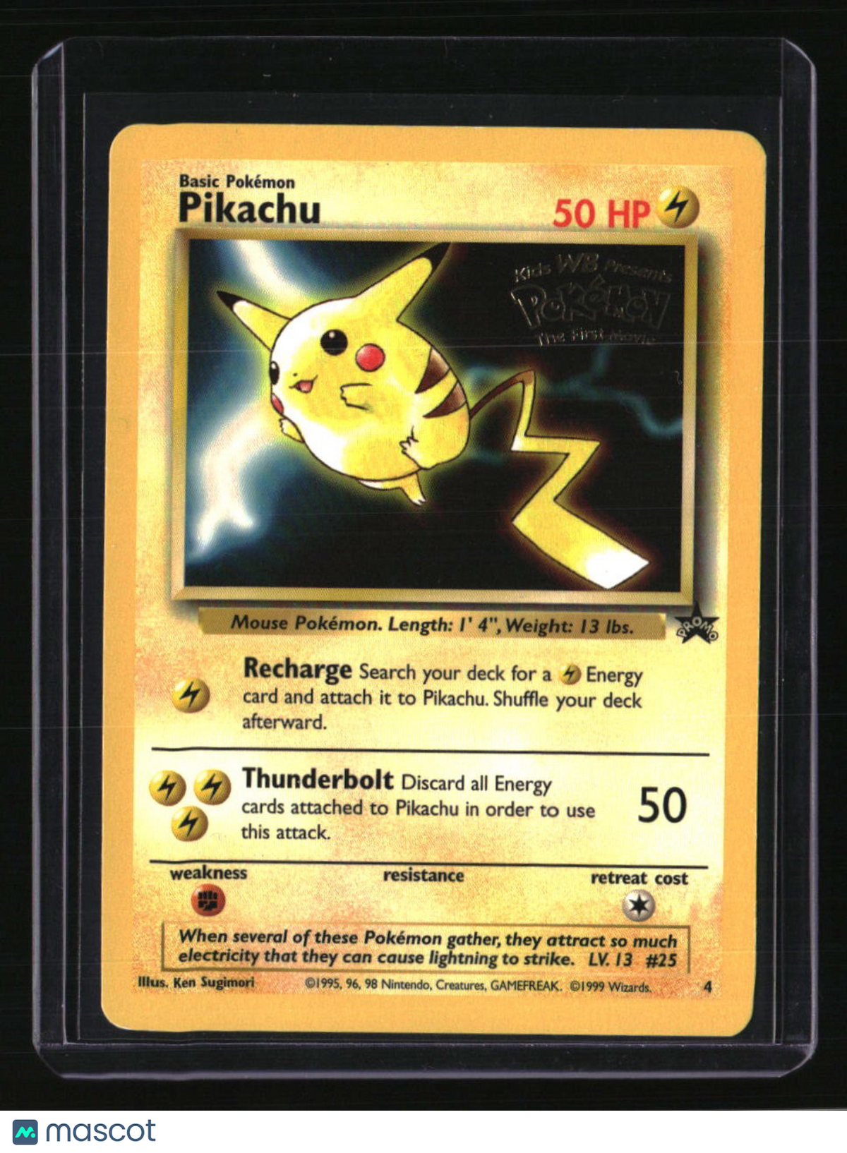 WoTC Promo Pikachu (Movie Promo)