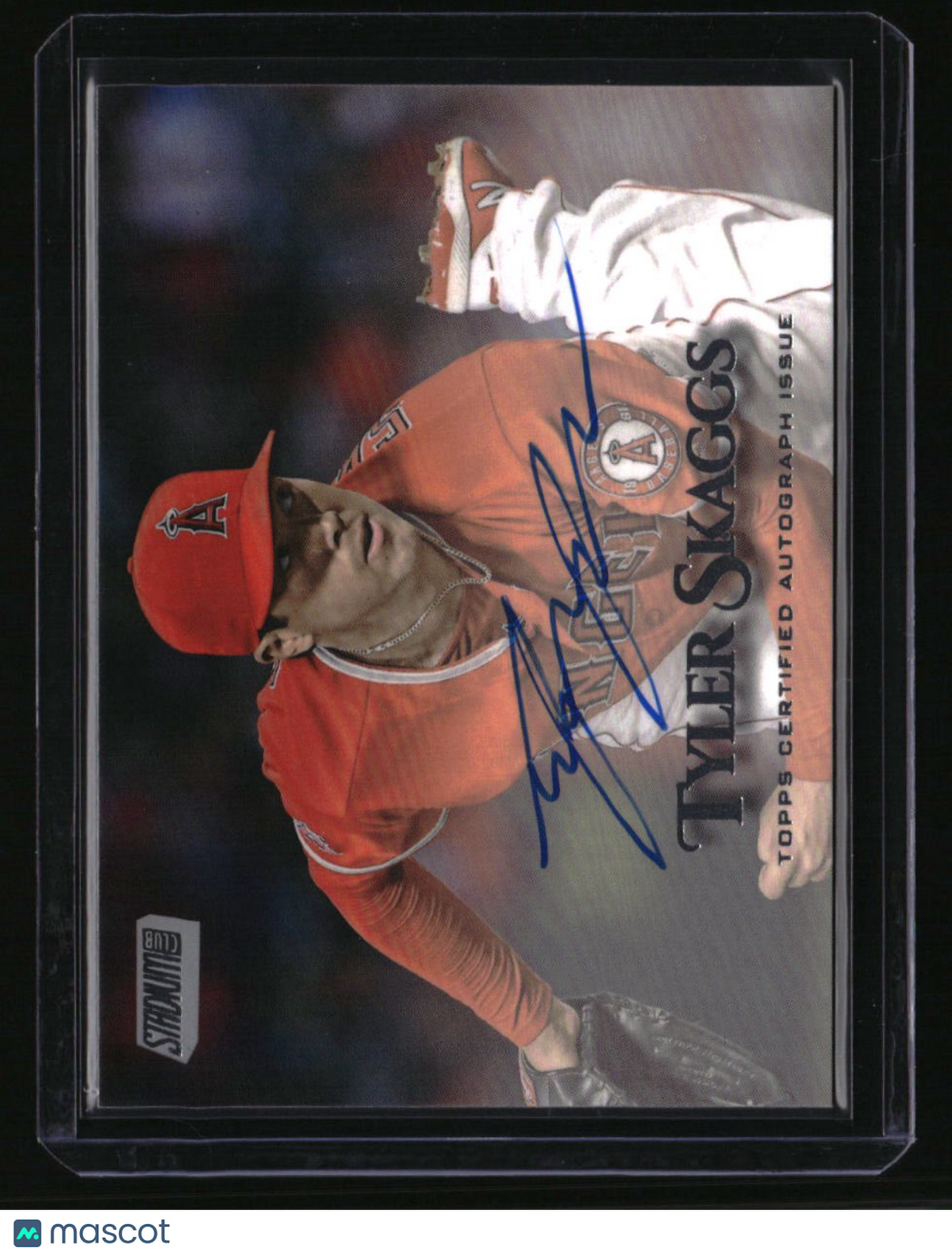 2019 Stadium Club Tyler Skaggs Autographs