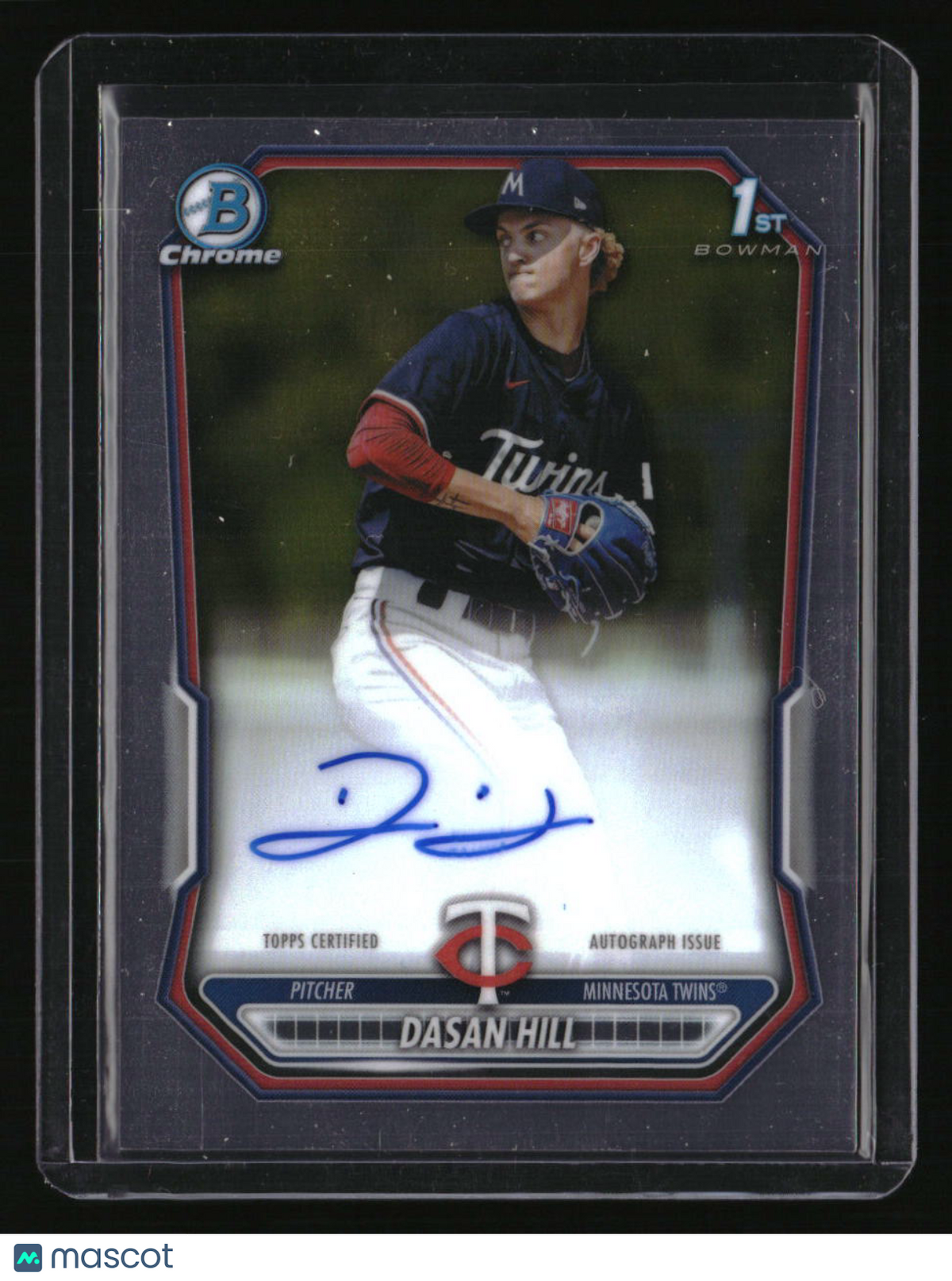 2026 Bowman Dasan Hill Chrome Prospect Autographs