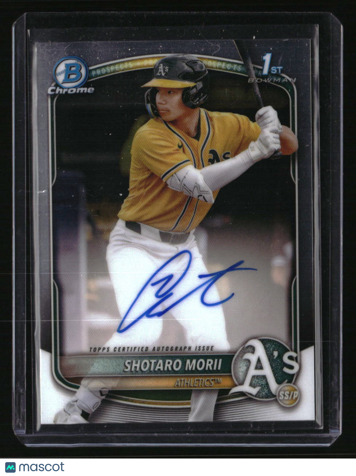 2025 Bowman Chrome Shotaro Morii Prospect Autographs