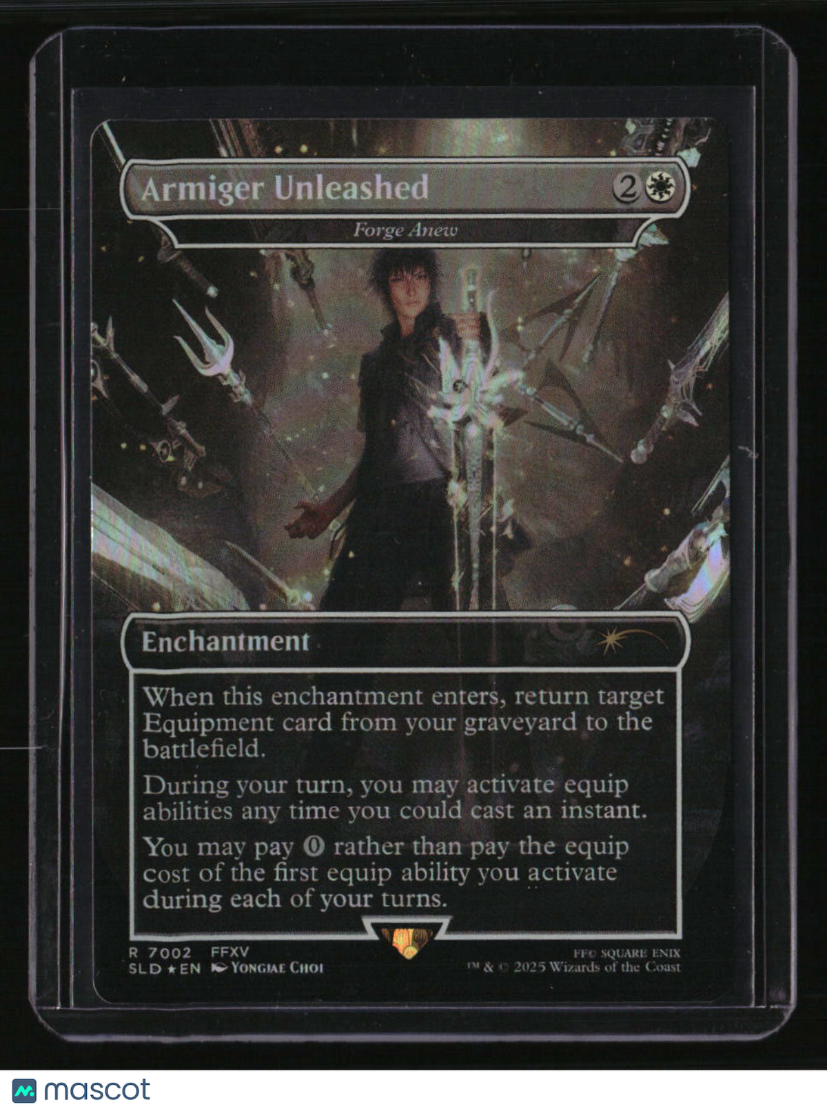 Secret Lair Drop Series Armiger Unleashed Rainbow Foil