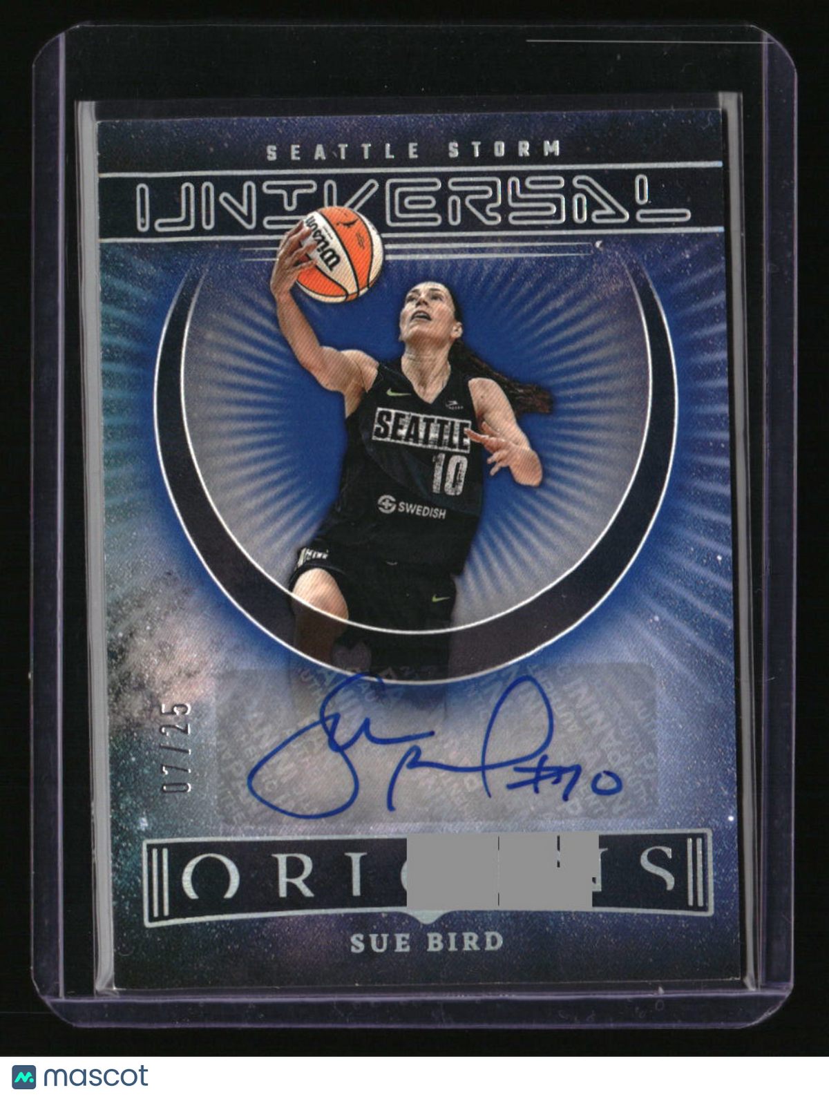 2023 Panini Origins WNBA Sue Bird Universal Autographs Blue #/25