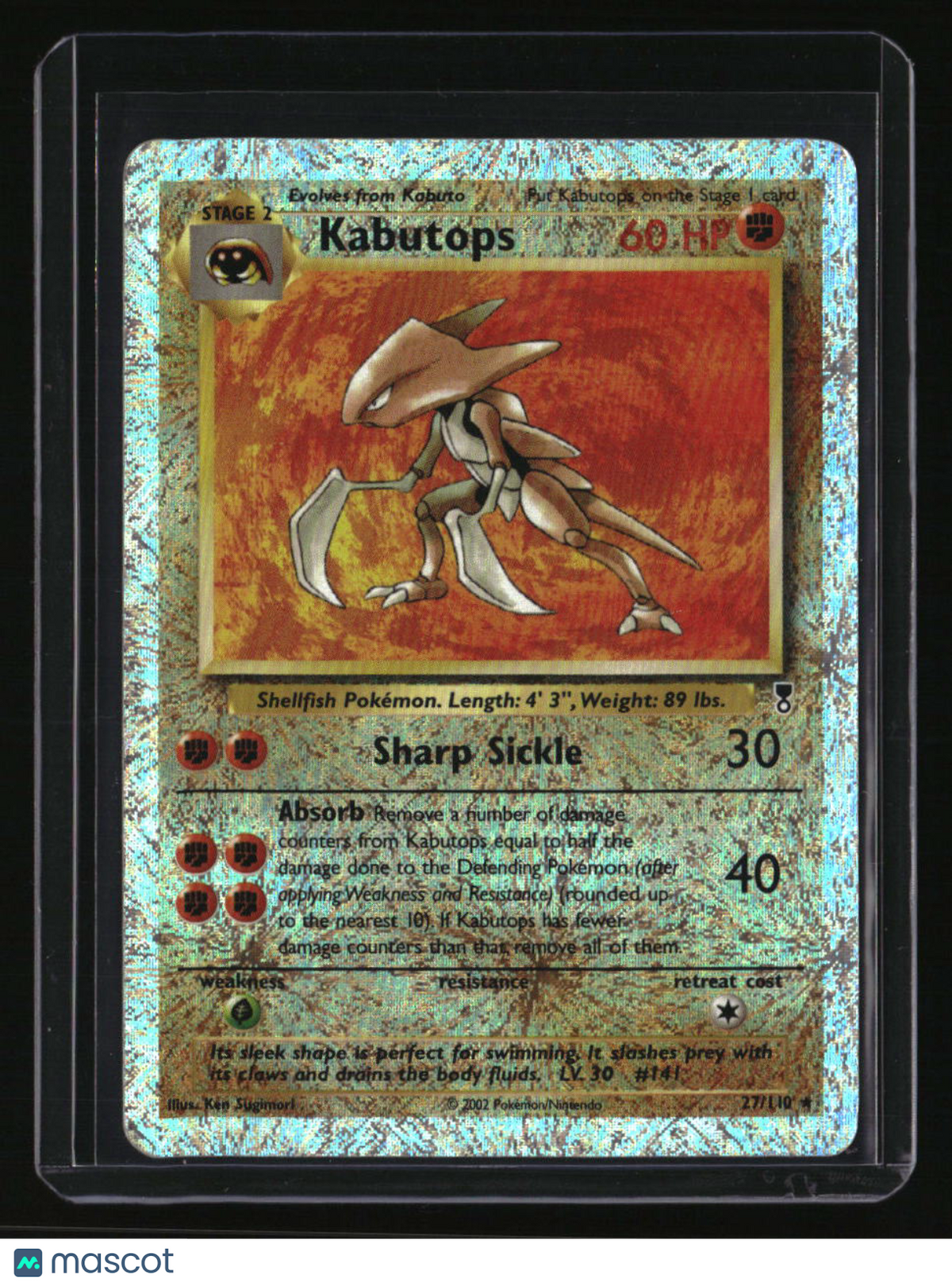 Legendary Collection Kabutops Reverse Holo