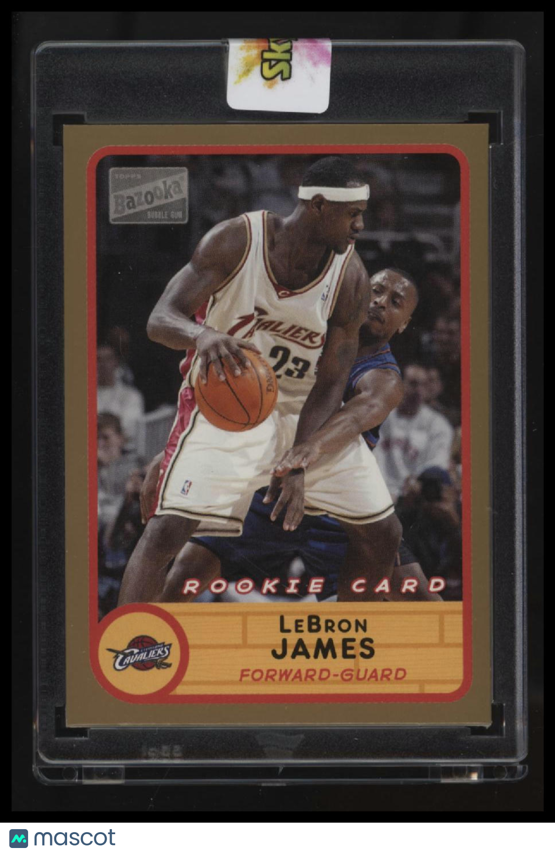 2003-04 Bazooka LeBron James Gold