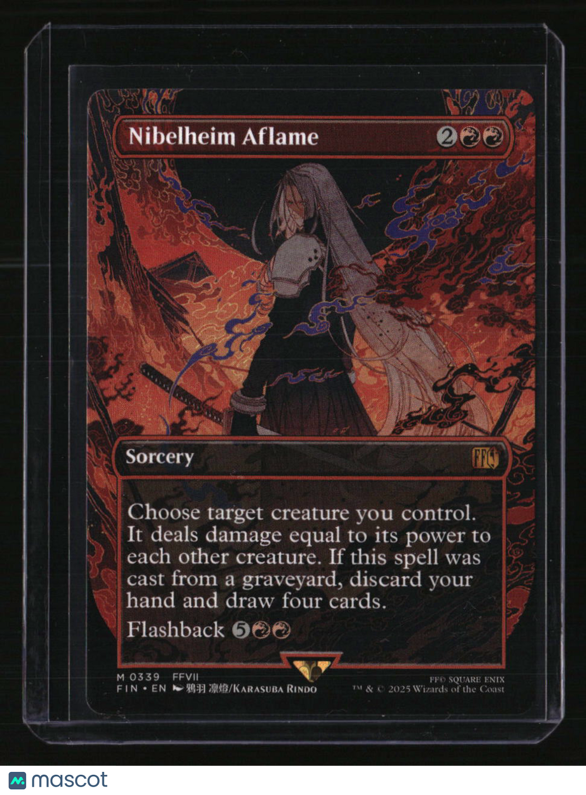 FINAL FANTASY Nibelheim Aflame (Borderless)