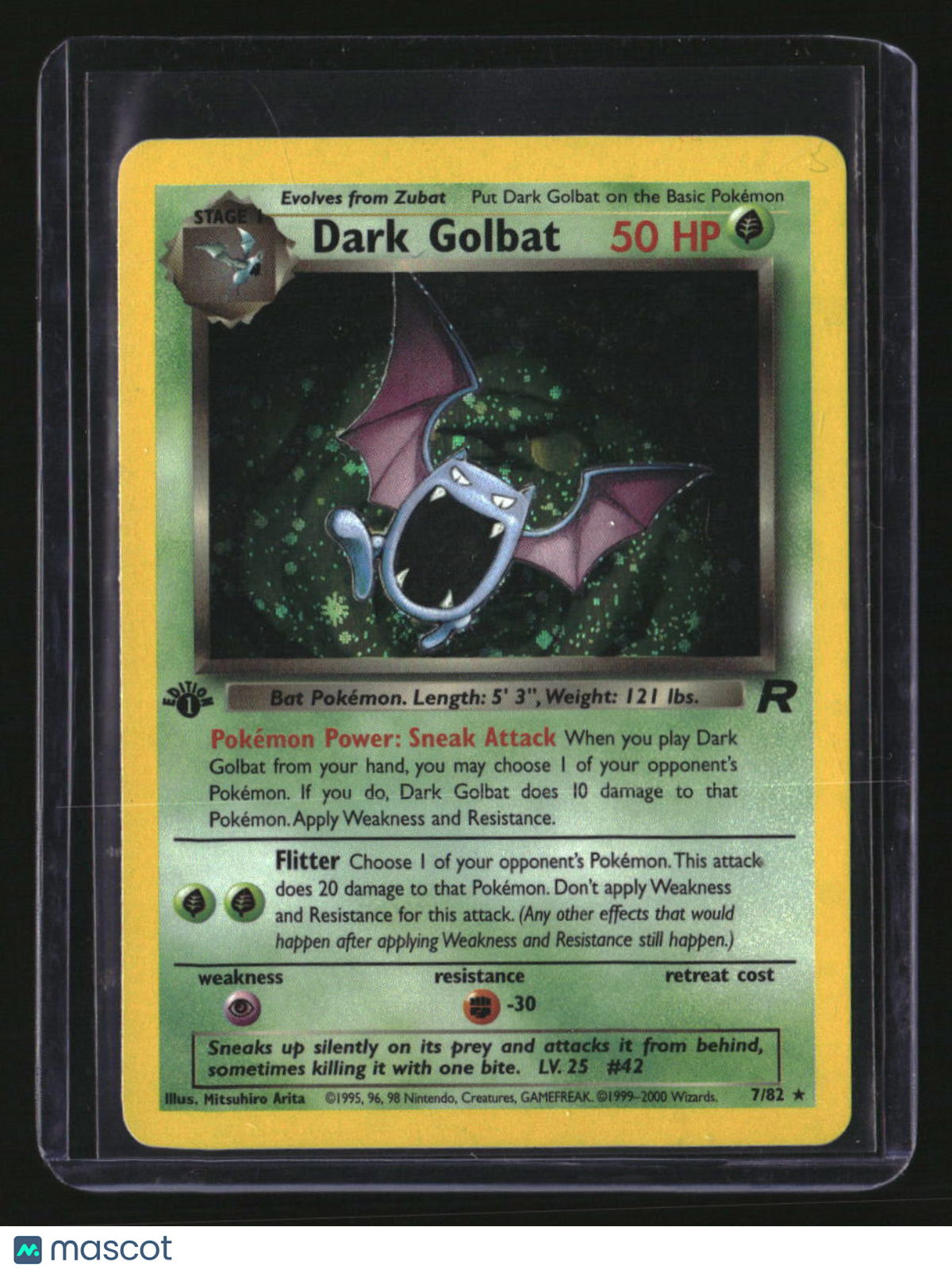 Team Rocket Dark Golbat (24) 1st Ed