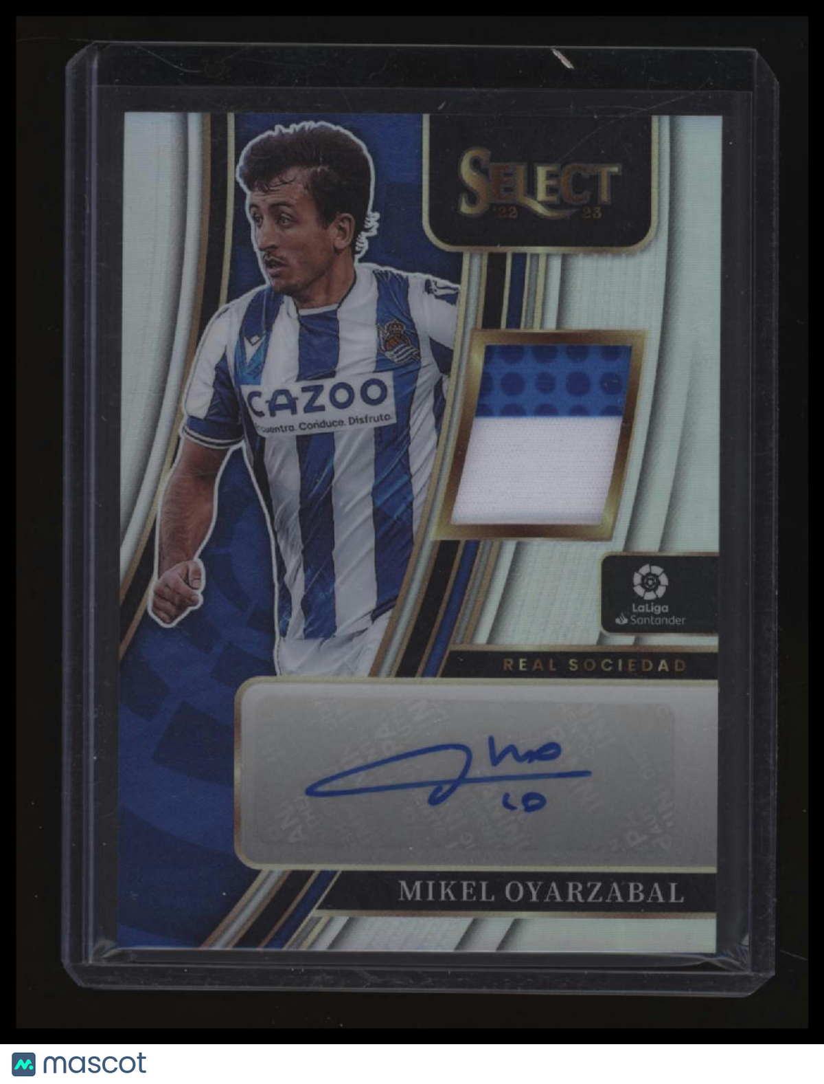 2022-23 Panini Select La Liga Mikel Oyarzabal Autographed Memorabilia