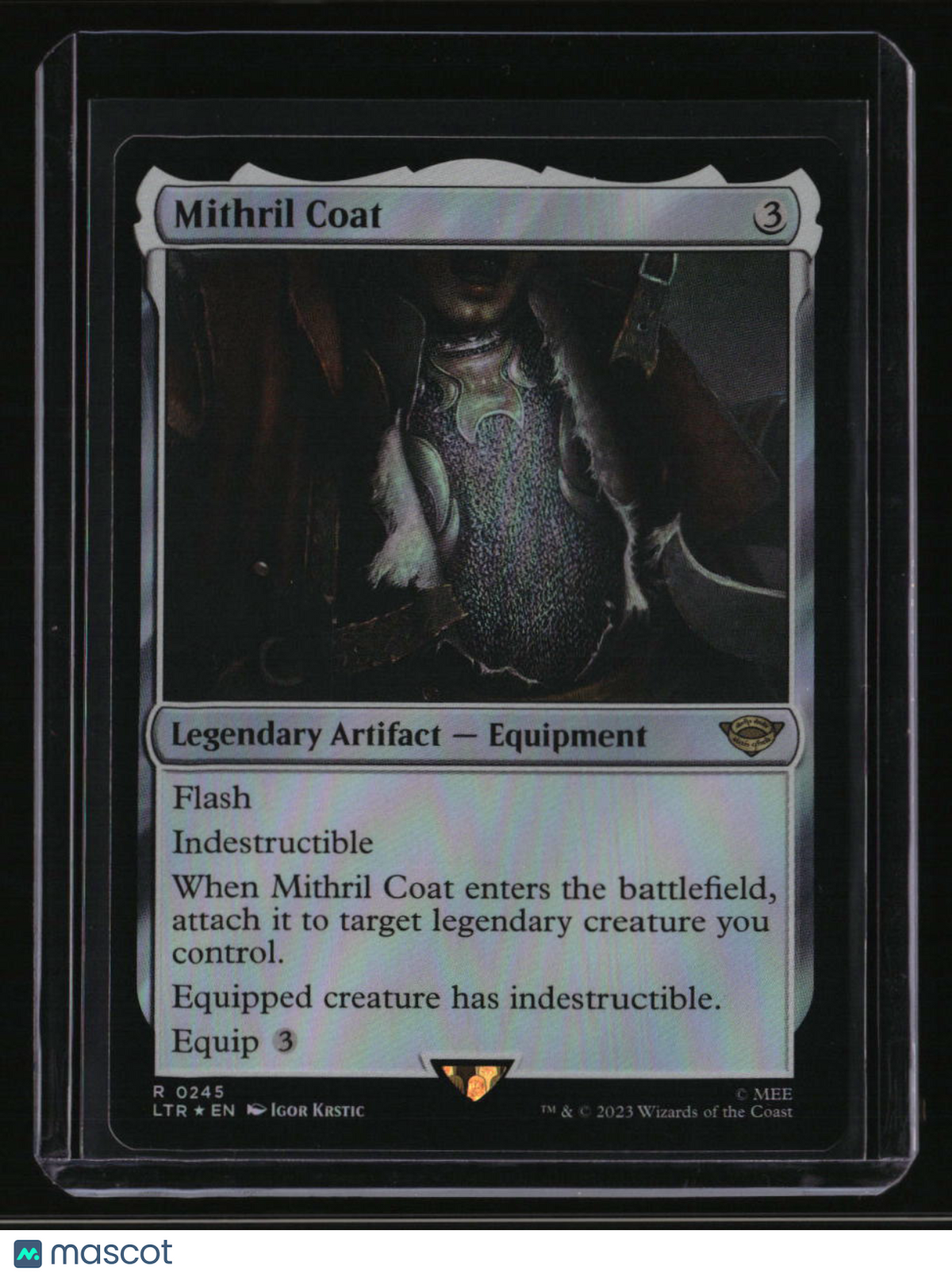 Universes Beyond: The Lord of the Rings: Tales of Middle-earth Mithril Coat Foil