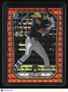 2026 Bowman Brady Ebel Chrome Prospects Orange Geometric Refractor #/25