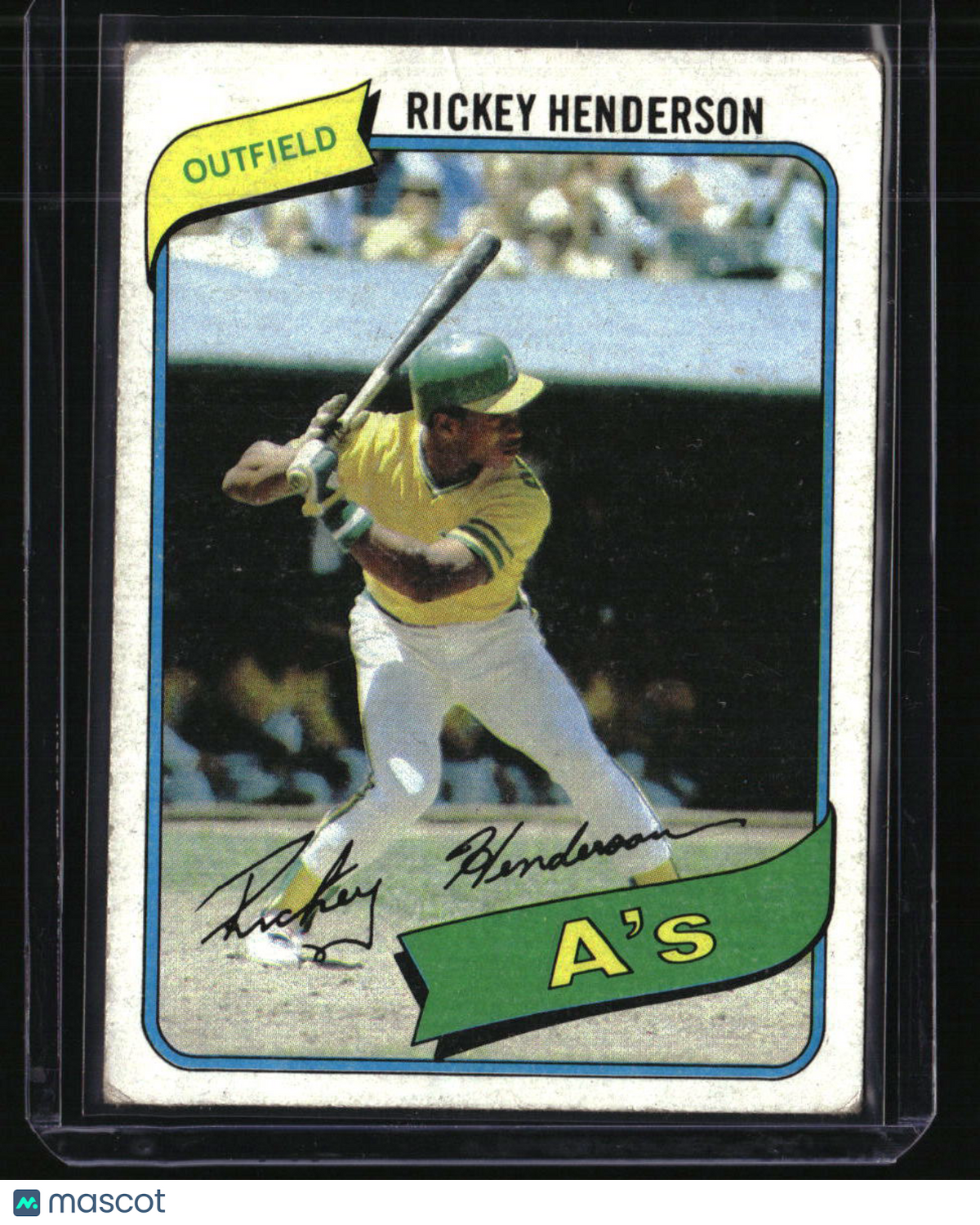 1980 Topps Rickey Henderson