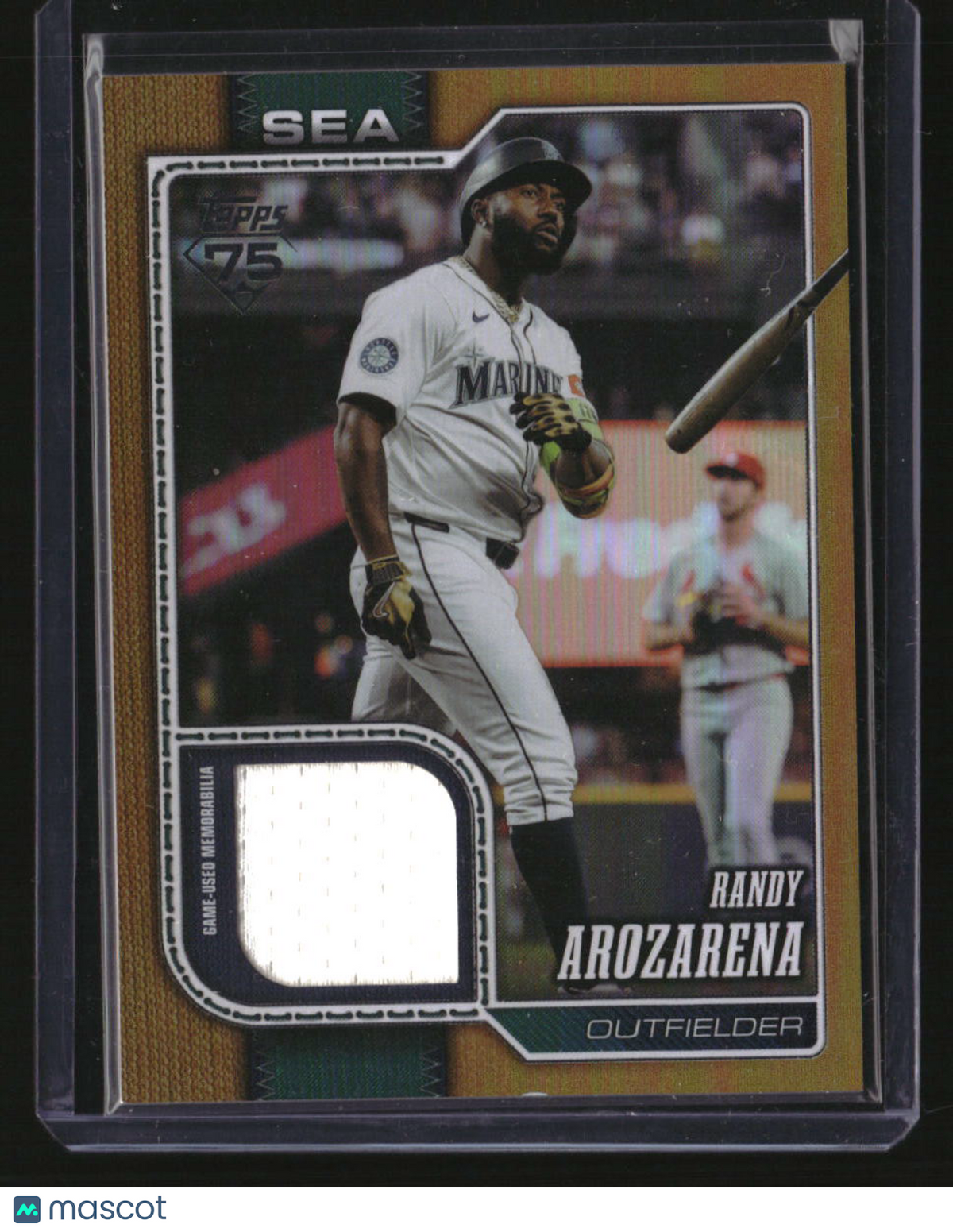2026 Topps Randy Arozarena Real One Relics Gold #/50