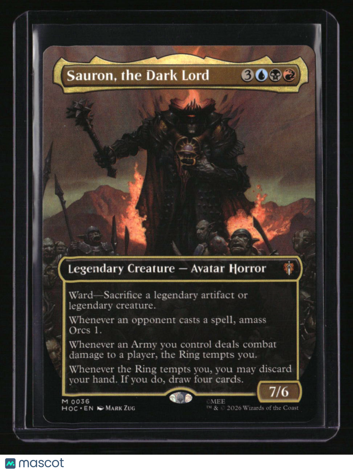 The Hobbit: Eternal-Legal Sauron, the Dark Lord (Borderless)