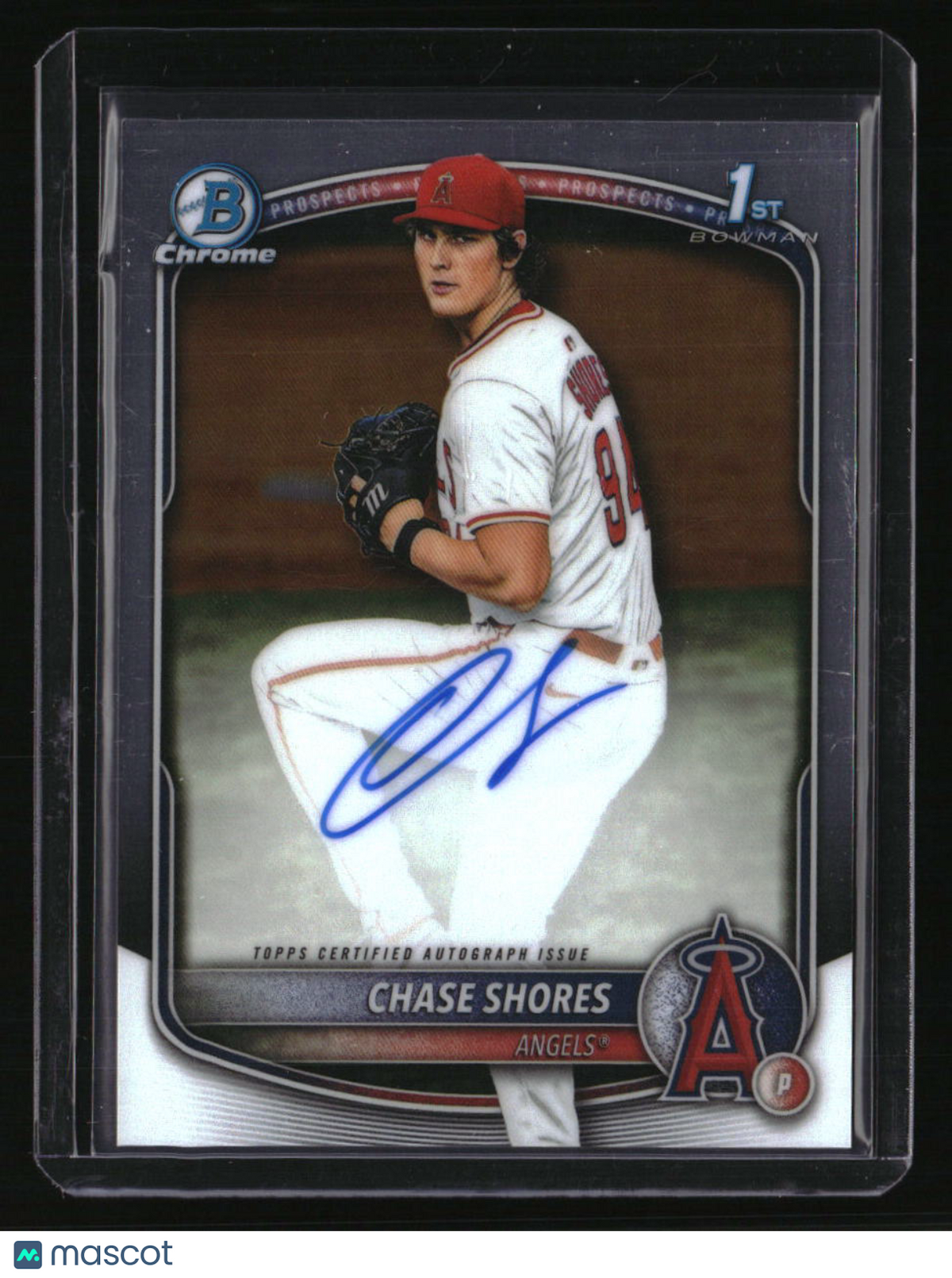 2025 Bowman Draft Chase Shores Chrome Prospect Autographs