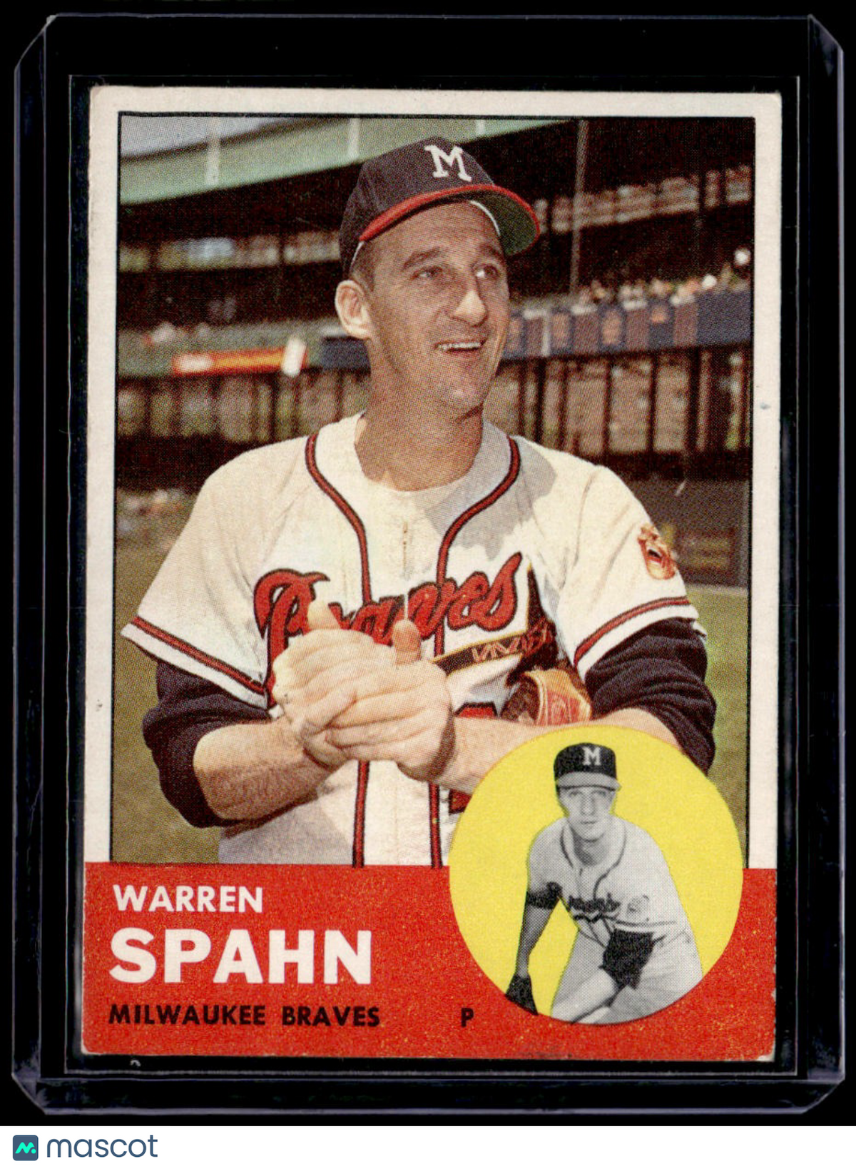 1963 Topps Warren Spahn