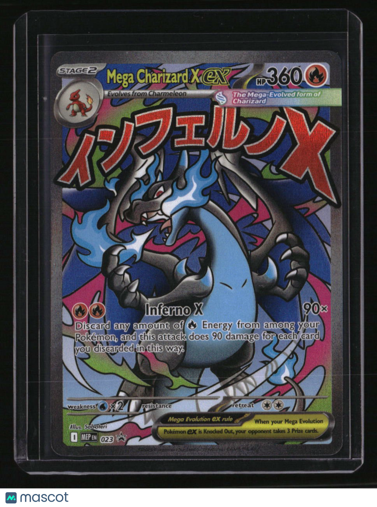 ME: Mega Evolution Promo Mega Charizard X ex