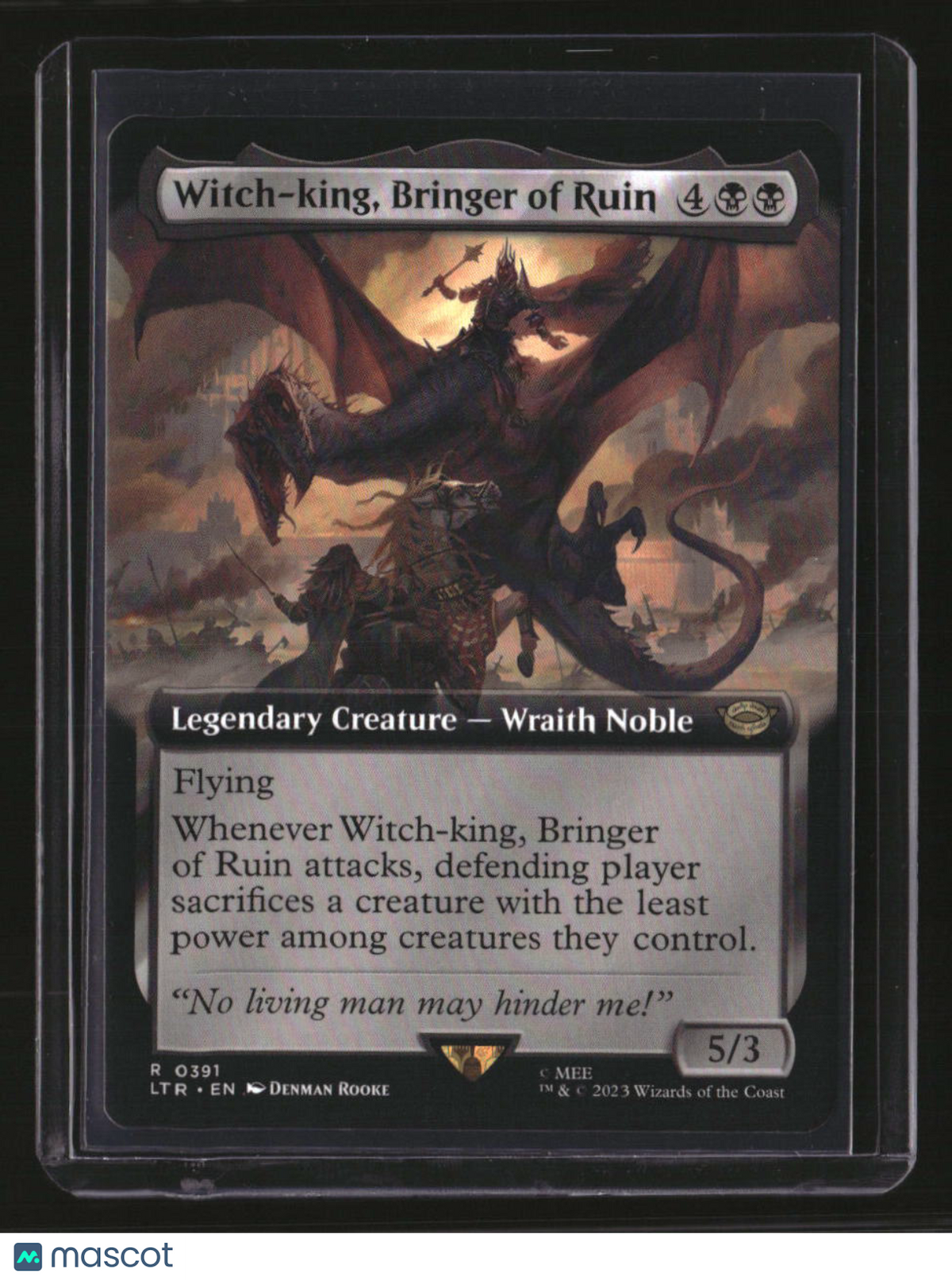 Universes Beyond: Lord of the Rings: Witch-king, Bringer of Ruin (Extended Art)