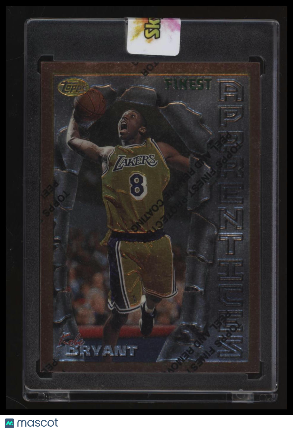1996-97 Finest Kobe Bryant Gold Border w/ Coating