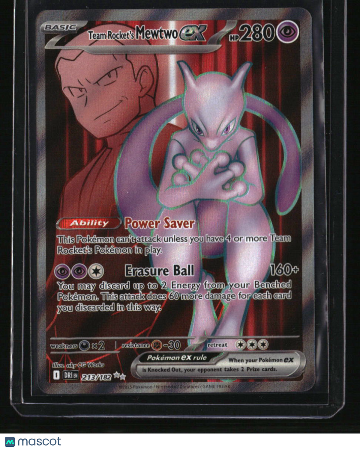SV10: Destined Rivals Team Rocket's Mewtwo ex