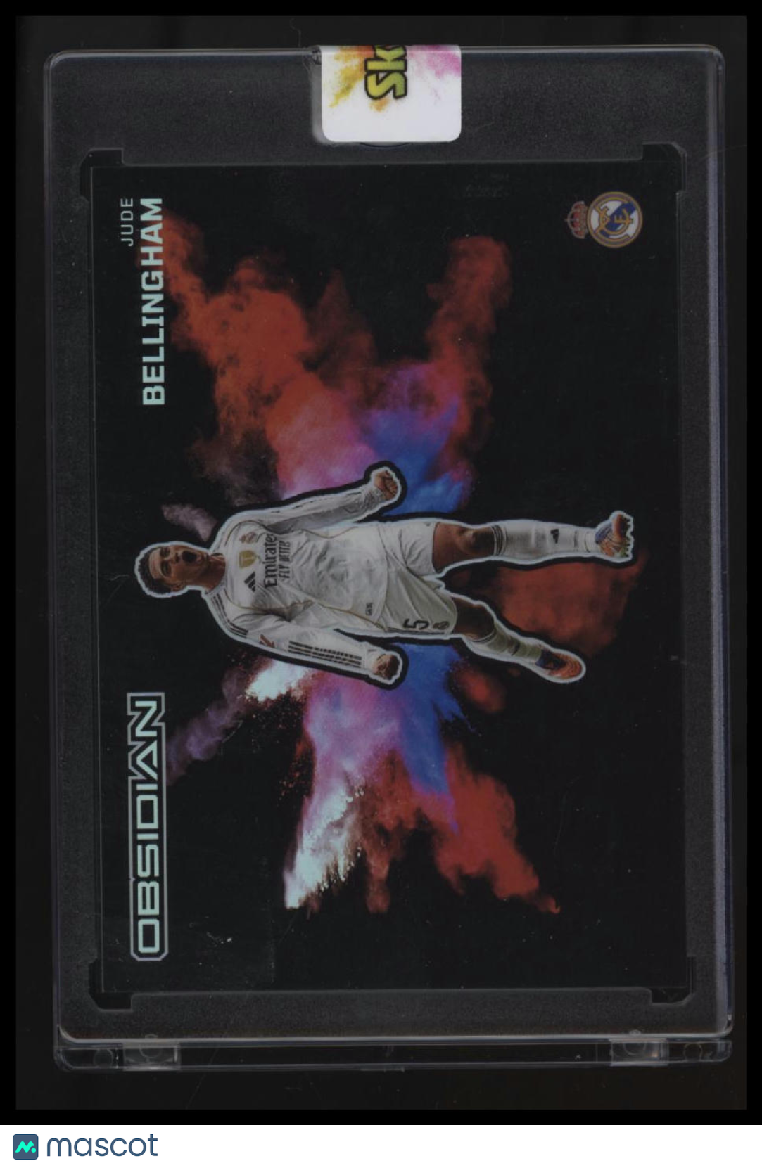 2025-26 Panini Obsidian Jude Bellingham Black Colorblast