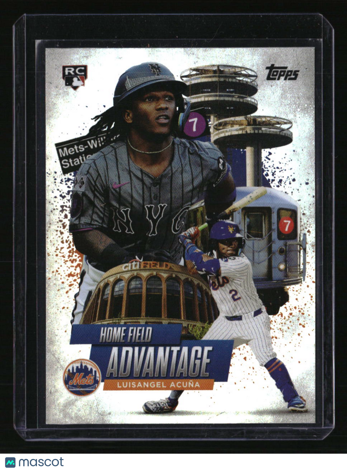 2025 Topps Luisangel Acuña Home Field Advantage