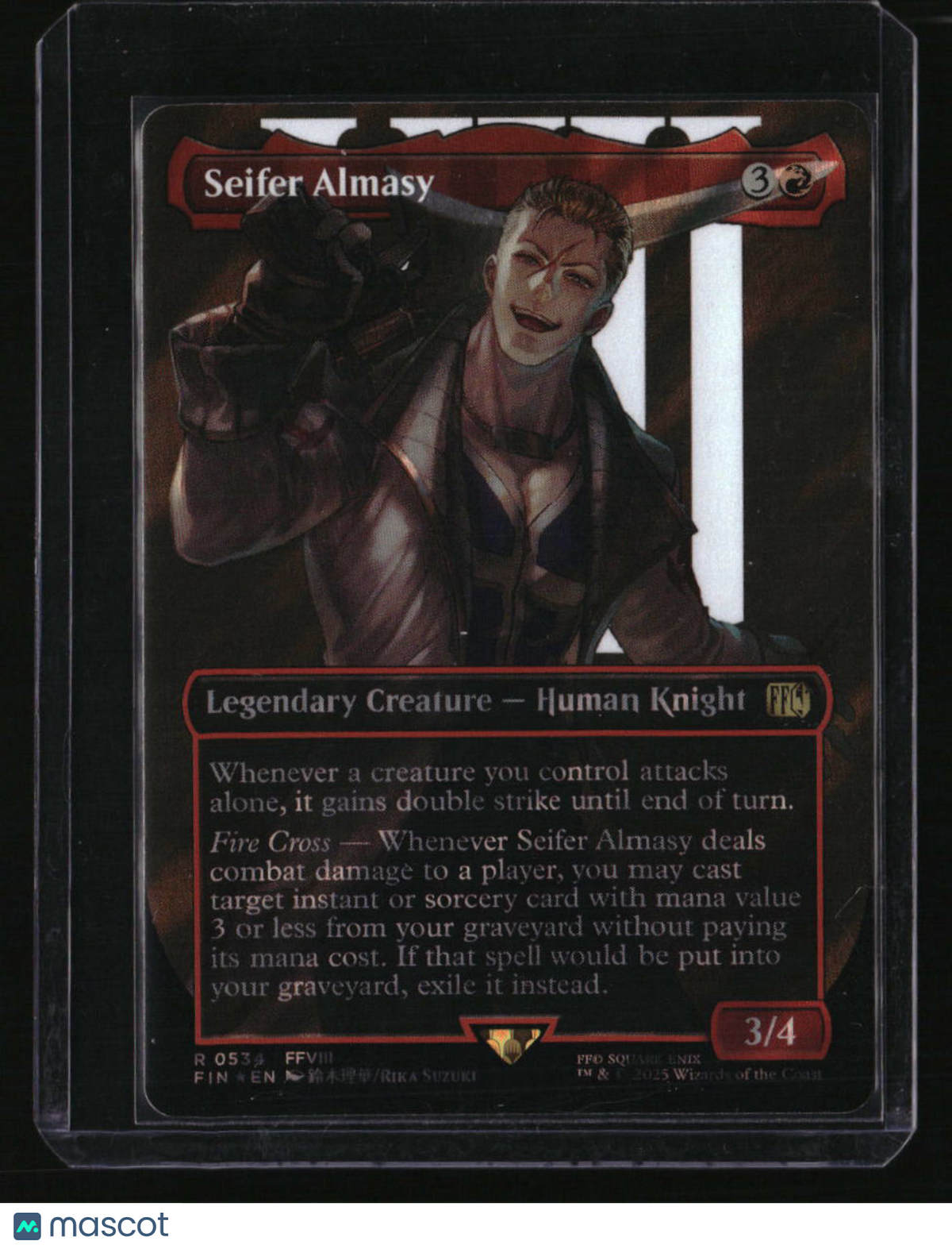 FINAL FANTASY Seifer Almasy (Borderless) (Surge Foil)