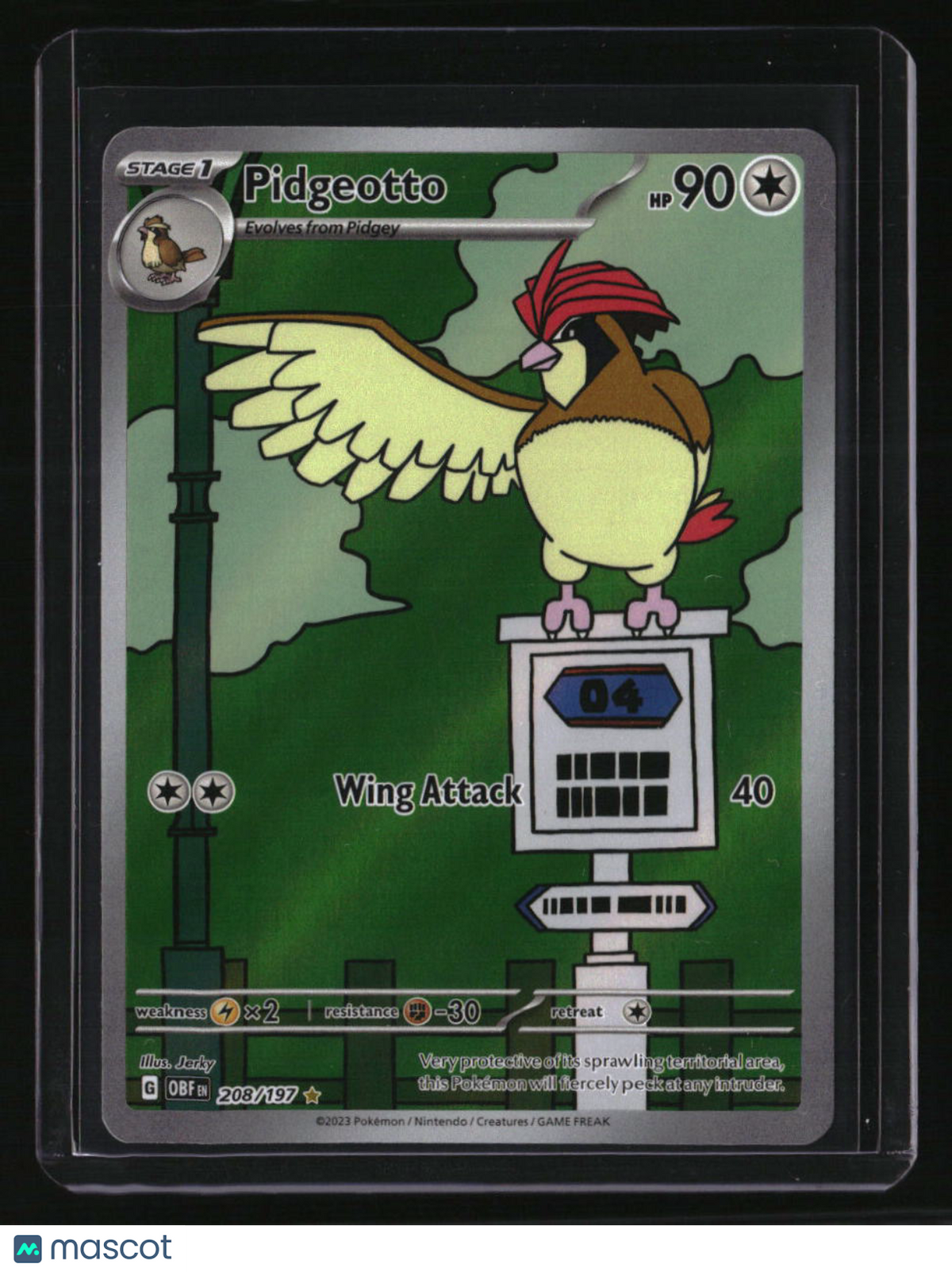 SV03: Obsidian Flames Pidgeotto