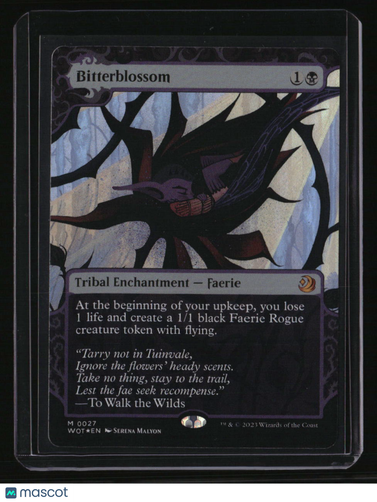 Wilds of Eldraine: Enchanting Tales Bitterblossom Foil