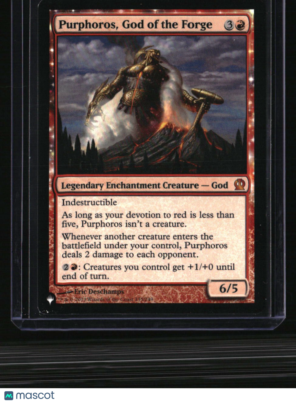 The List Reprints Purphoros, God of the Forge