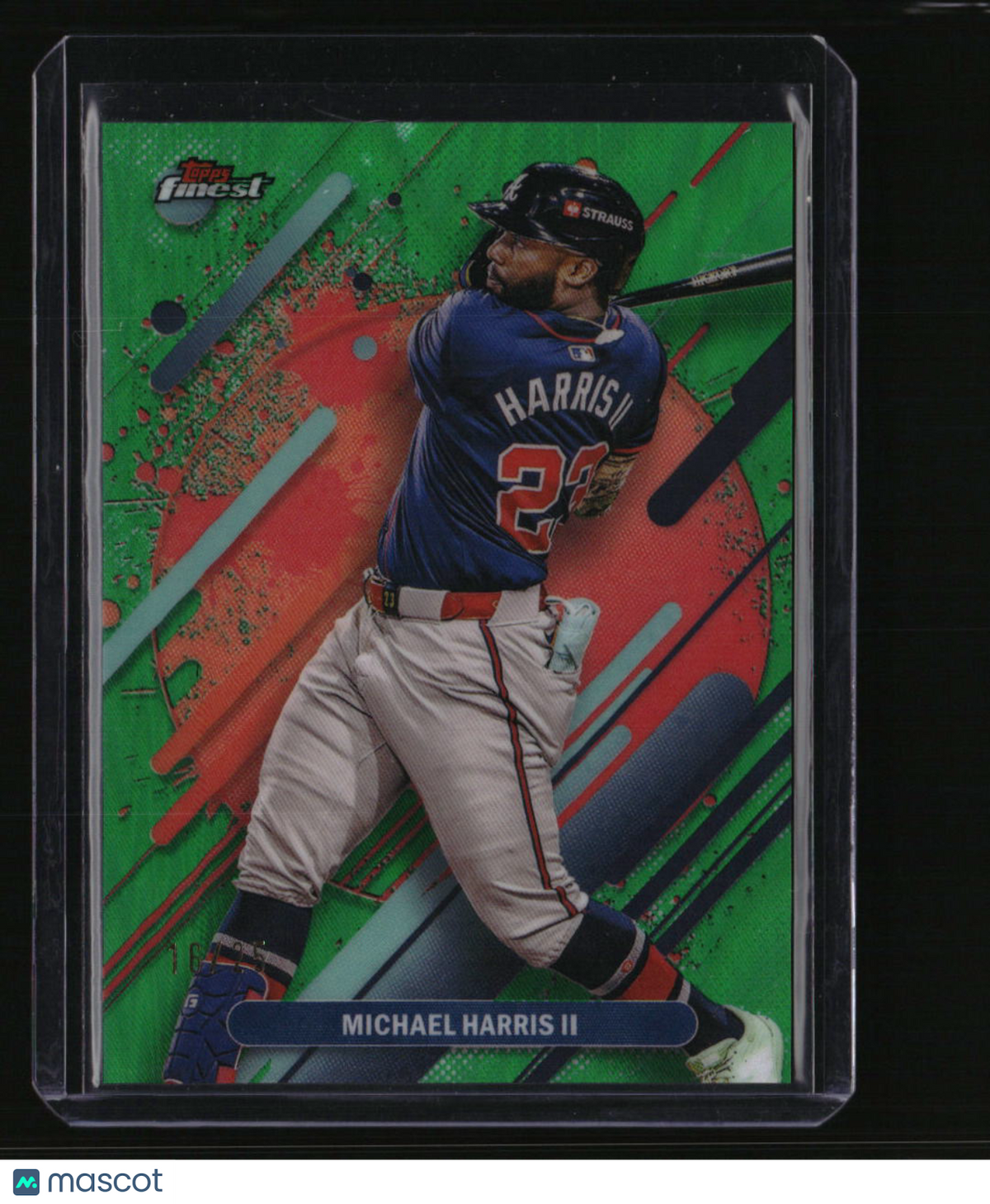 2025 Finest Michael Harris II Green Refractors #/25